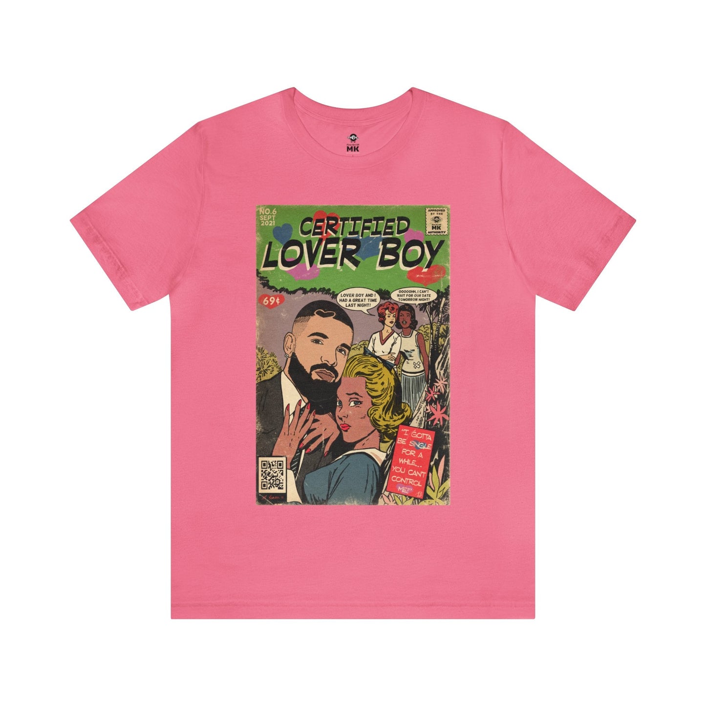 Drake - Certified Lover Boy - Hip Hop Comics - Unisex Jersey Short Sleeve Tee