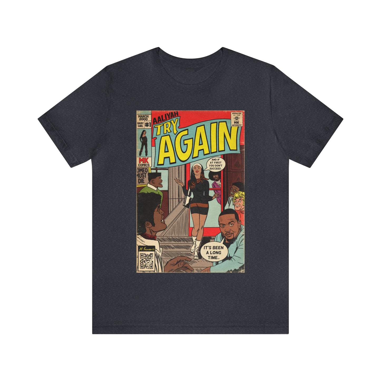 Aaliyah - Try Again - Unisex Jersey Short Sleeve Tee