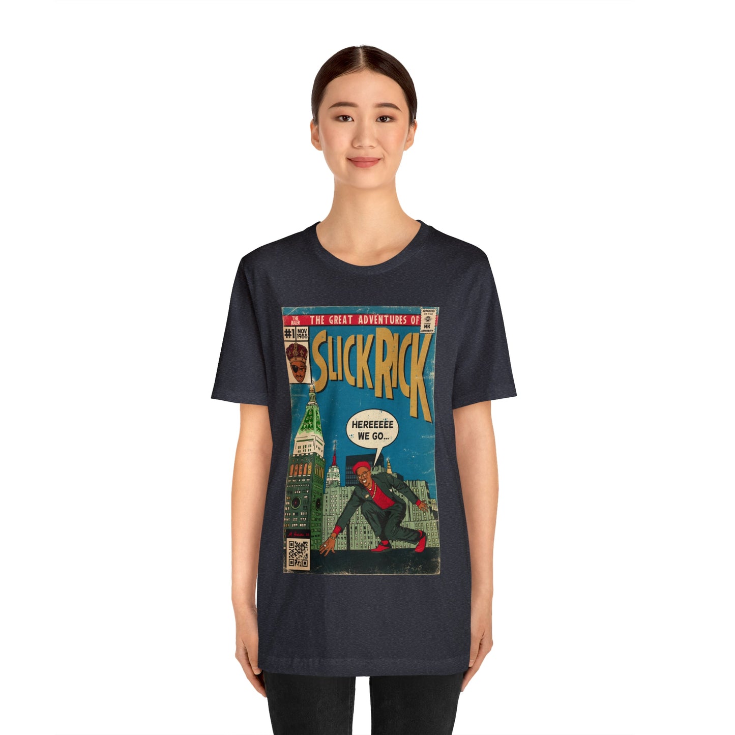 The Great Adventures of Slick Rick - Comic Art - Unisex Jersey Short Sleeve Tee