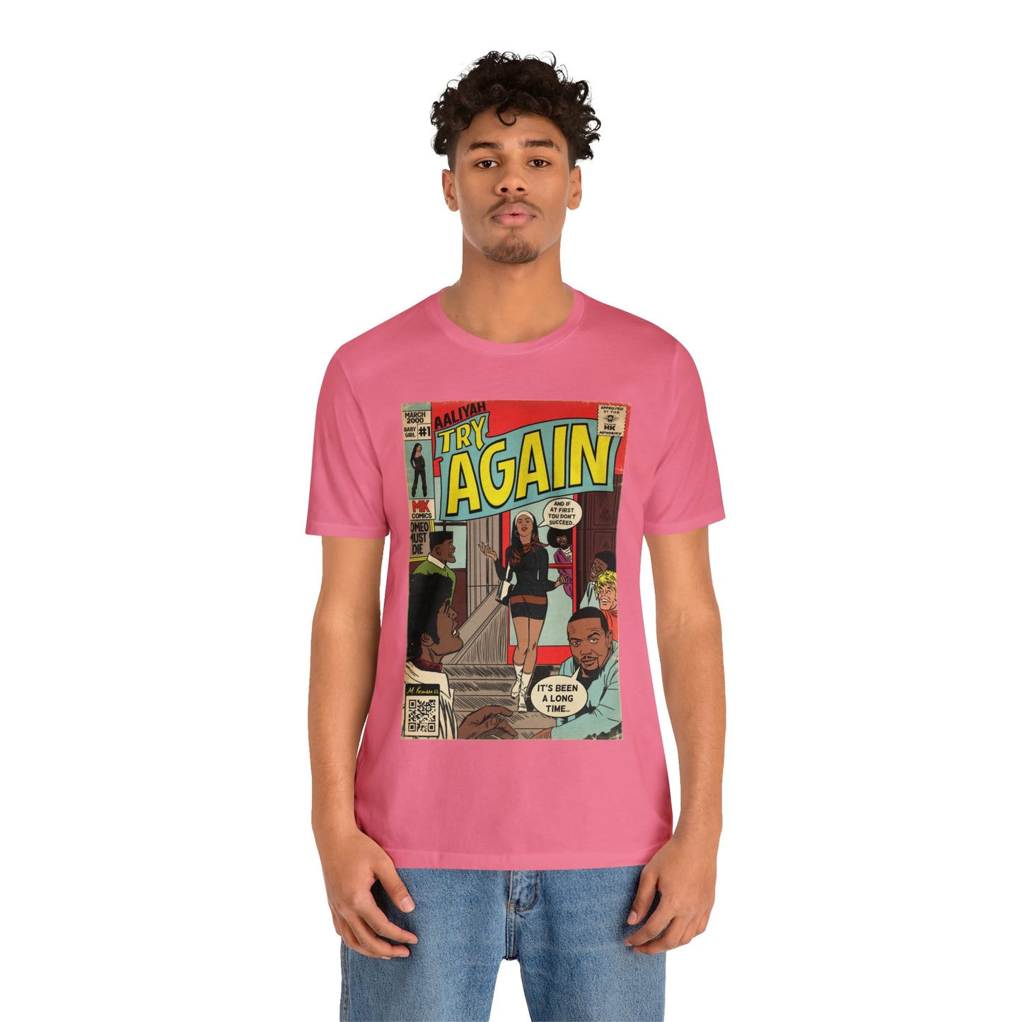 Aaliyah - Try Again - Unisex Jersey Short Sleeve Tee