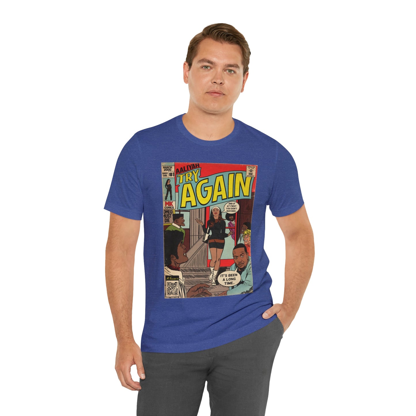 Aaliyah - Try Again - Unisex Jersey Short Sleeve Tee