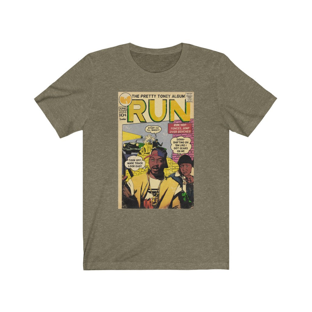 Ghostface & Jadakiss - Run Hip Hip Comics - Wu-Tang -Unisex Jersey T-Shirt