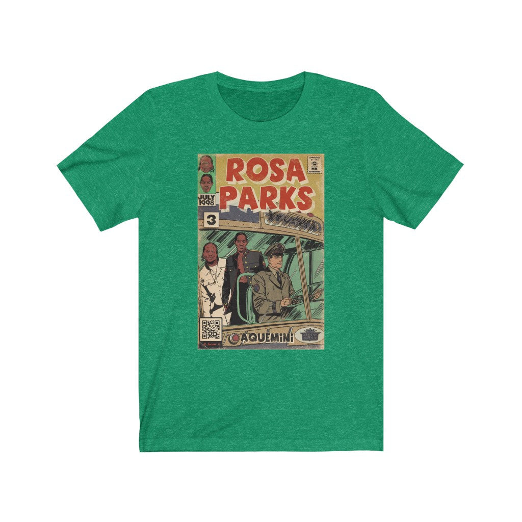 OutKast - Rosa Parks Hip Hop Comic Art - Unisex Jersey Short Sleeve Tee