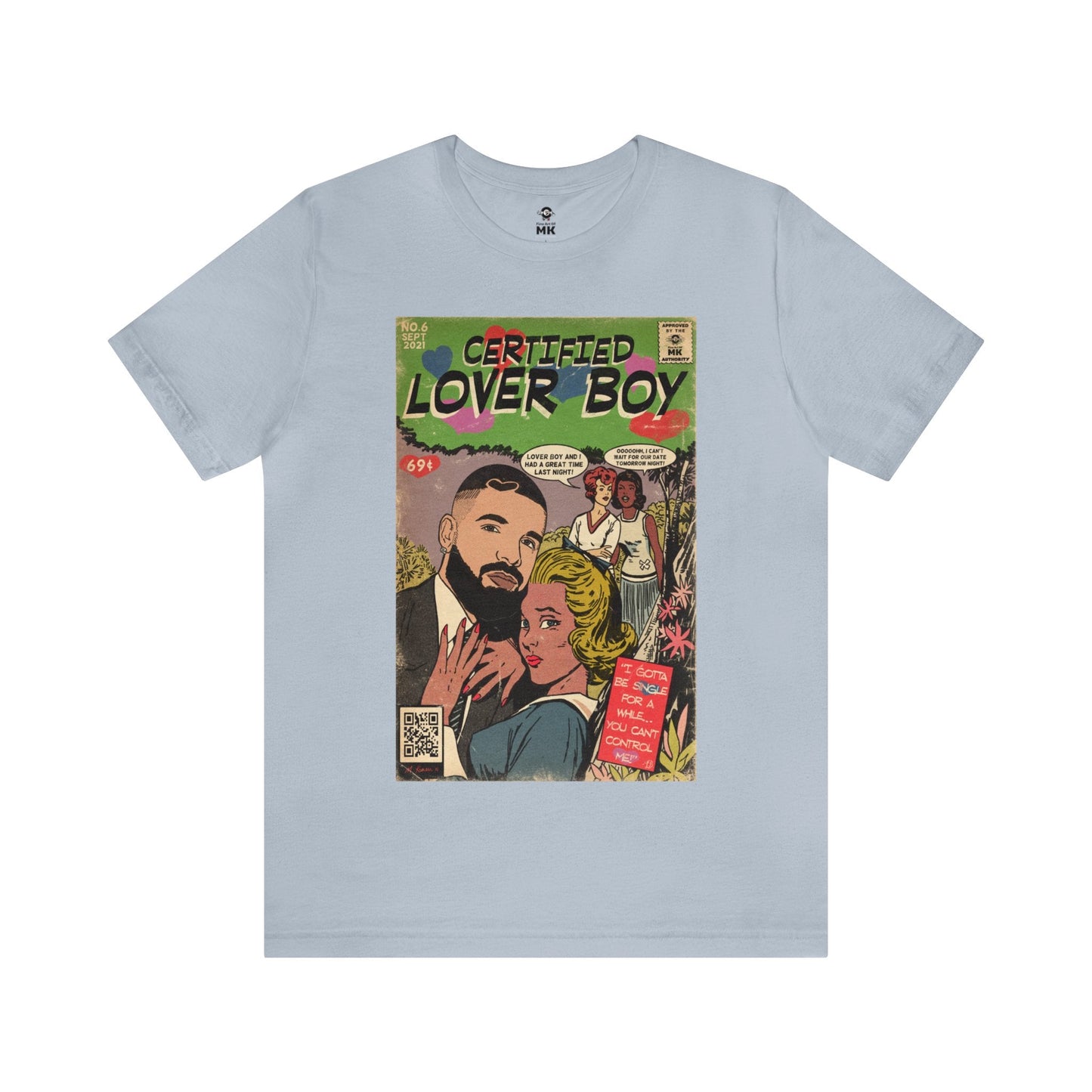 Drake - Certified Lover Boy - Hip Hop Comics - Unisex Jersey Short Sleeve Tee