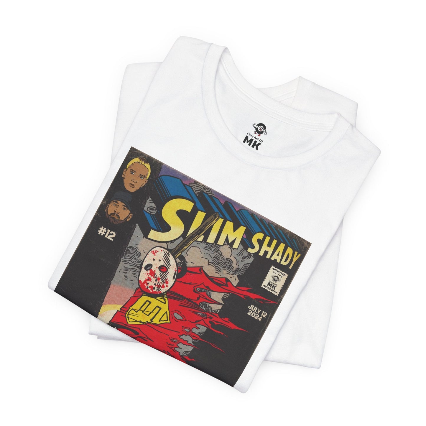 Eminem - Death of Slim Shady - Unisex Jersey Short Sleeve Tee