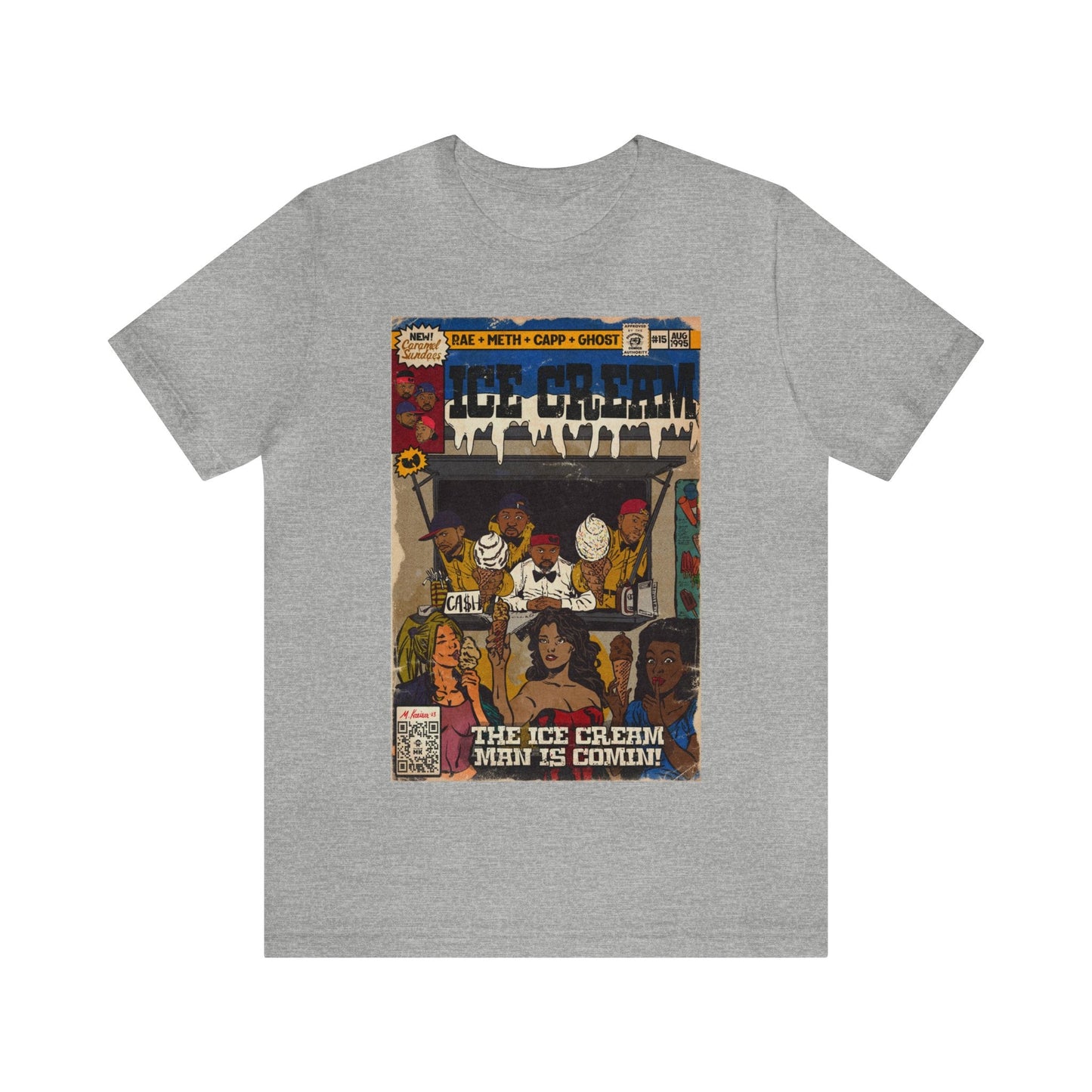 Raekwon- Ice Cream - Wu-Tang - Unisex Jersey Short Sleeve Tee