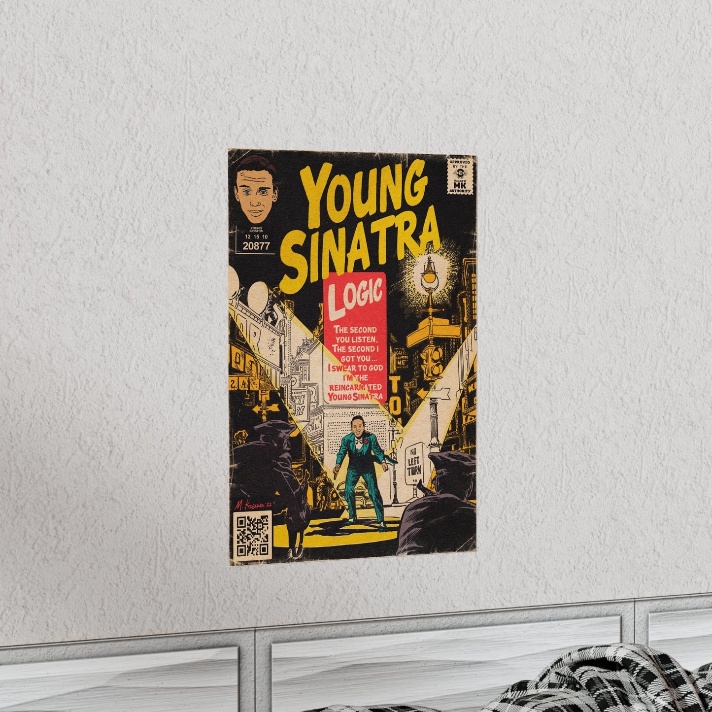 Logic - Young Sinatra - Vertical Matte Poster