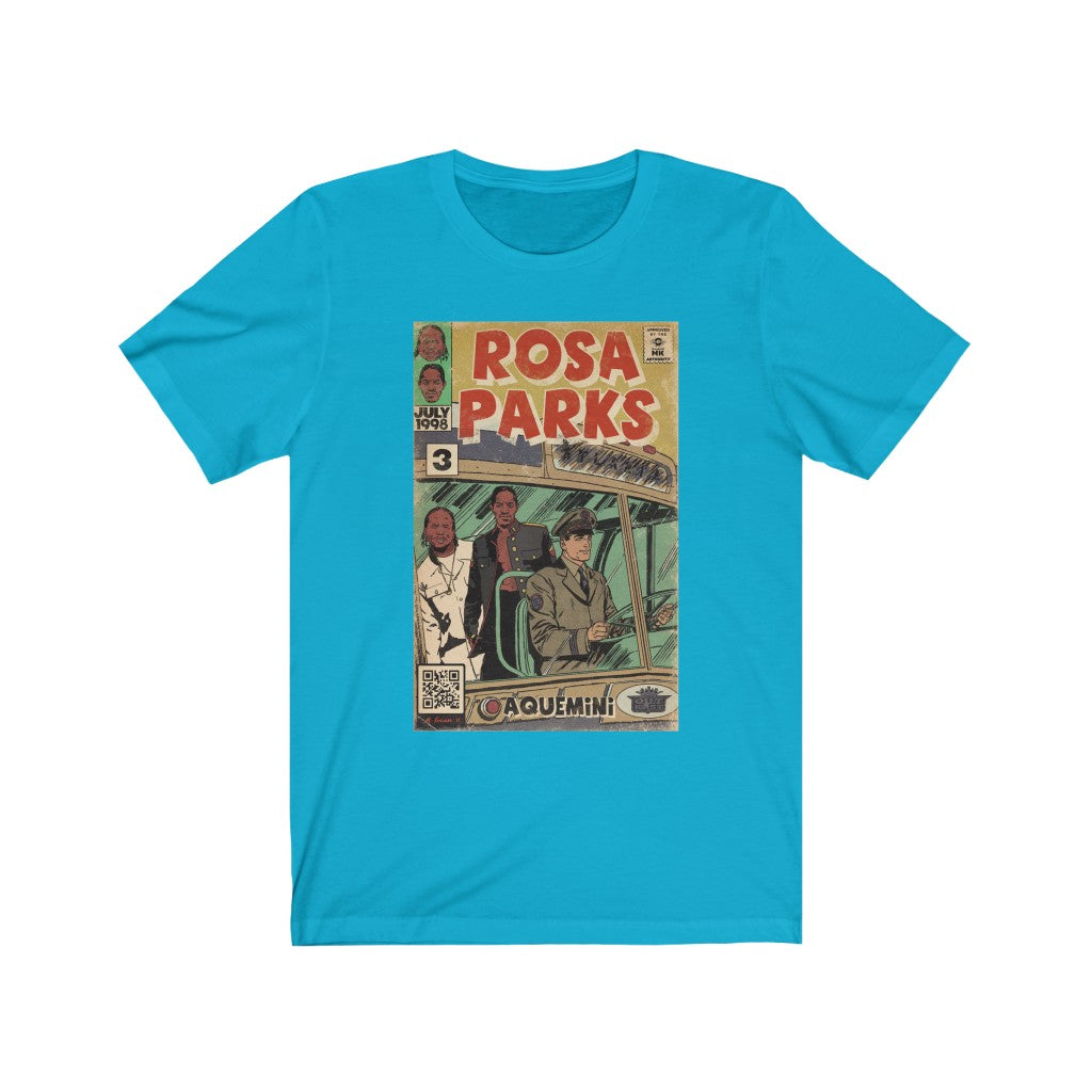 OutKast - Rosa Parks Hip Hop Comic Art - Unisex Jersey Short Sleeve Tee