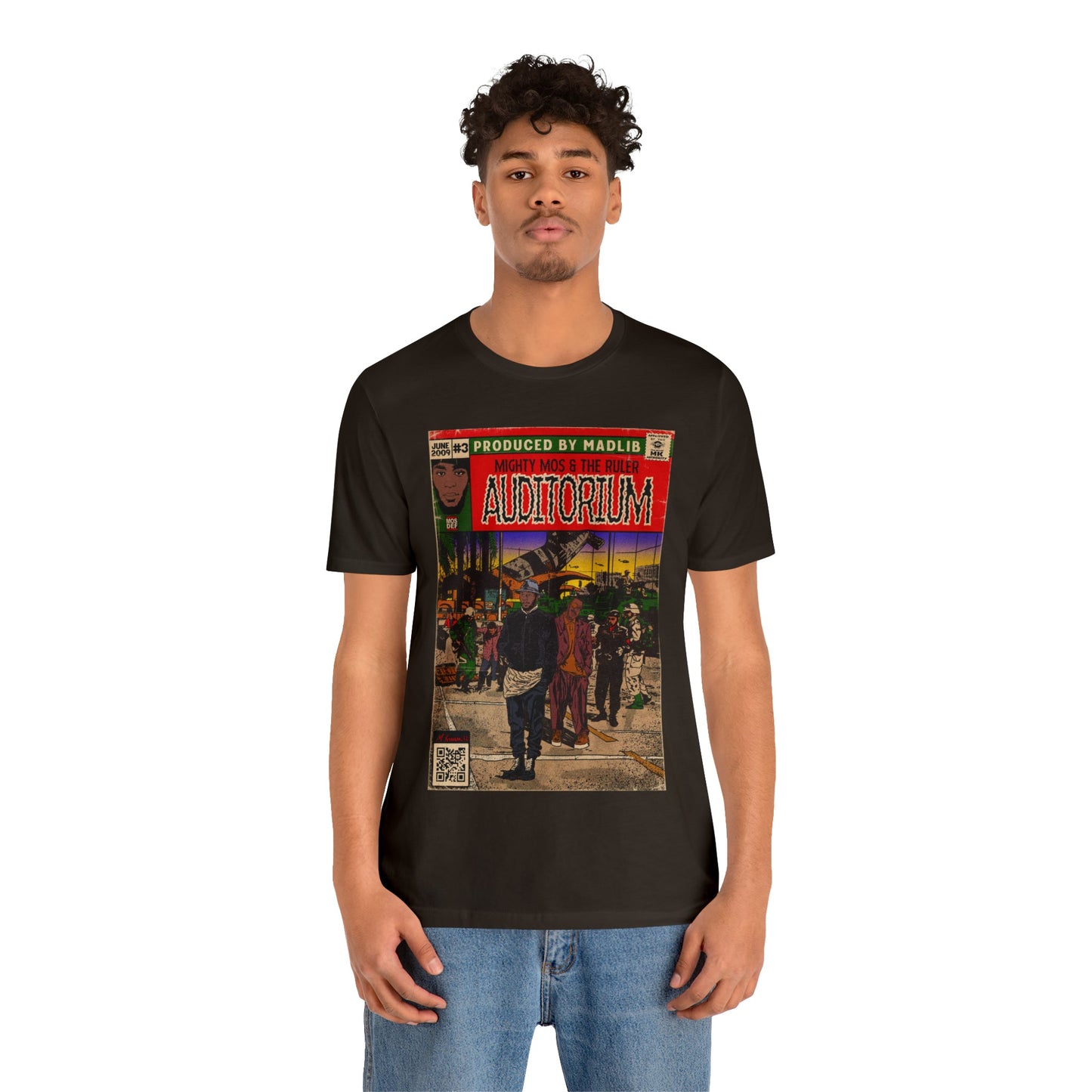 Mos Def & Slick Rick - Auditorium- Unisex Jersey Short Sleeve Tee