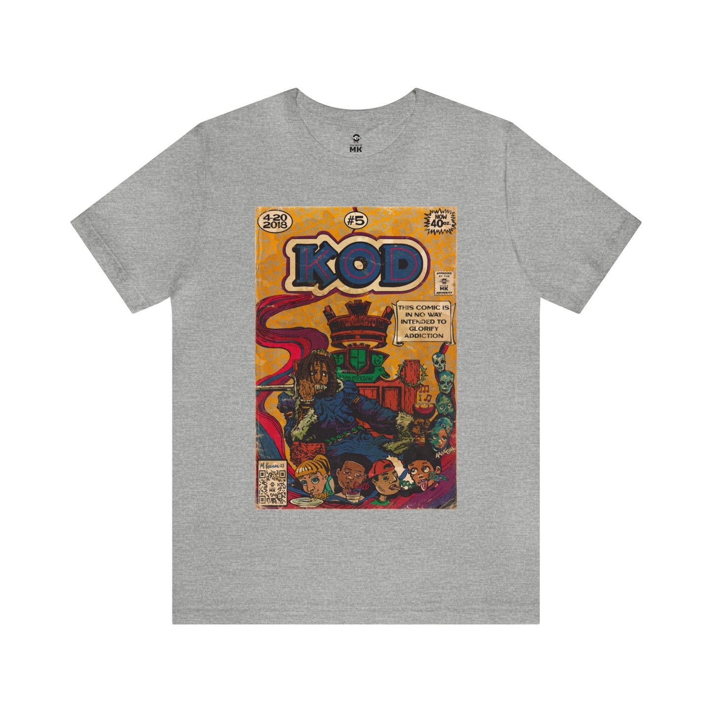 J. Cole - KOD - Unisex Jersey Short Sleeve Tee