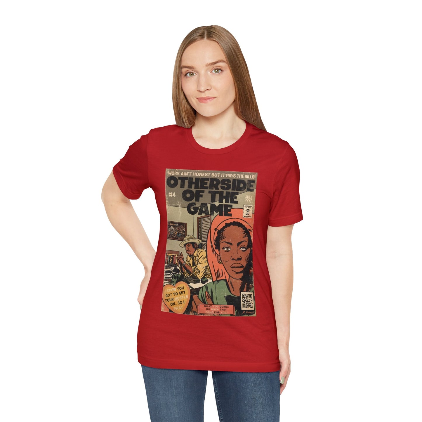 Erykah Badu - Otherside Of The Game - Unisex Jersey Short Sleeve Tee