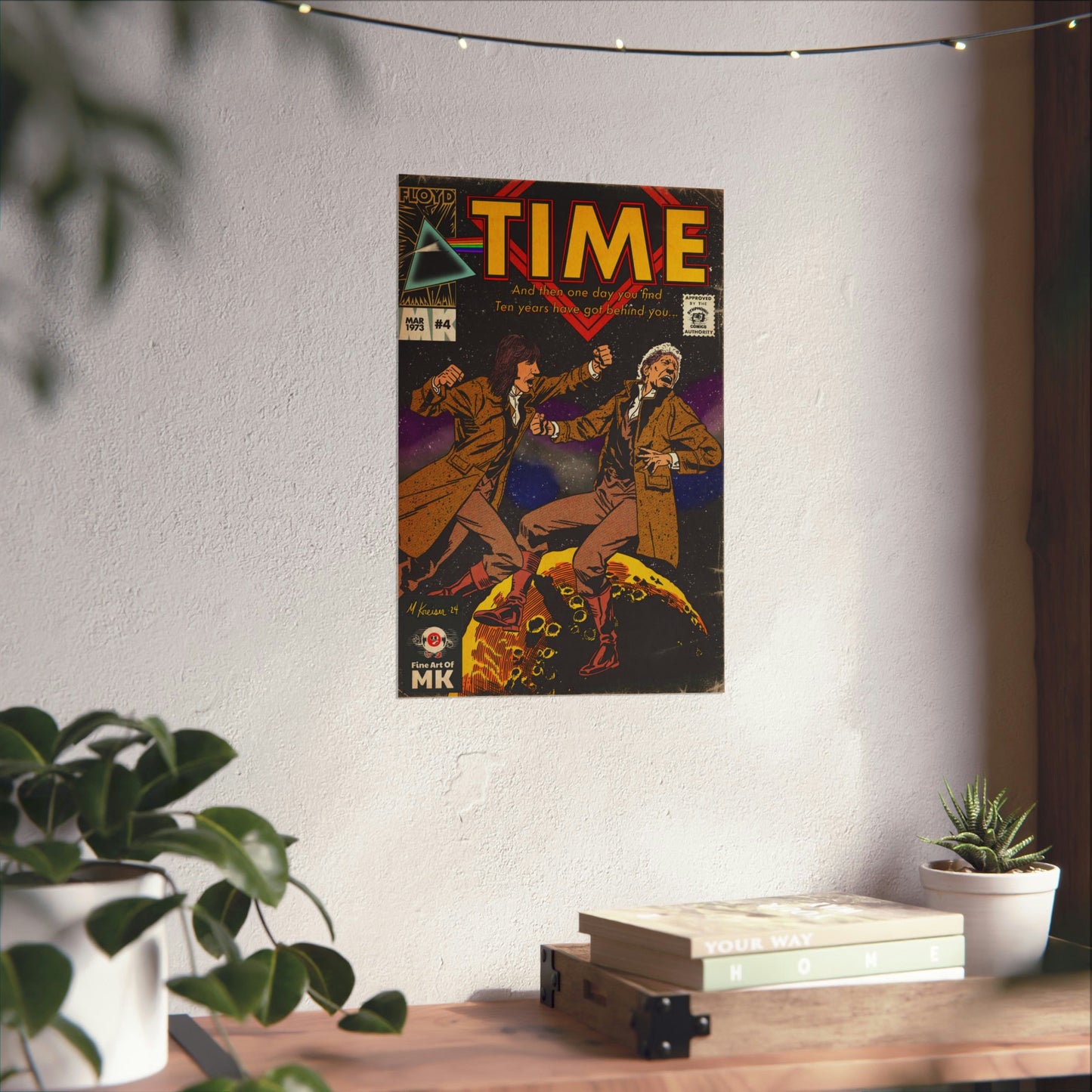 Pink Floyd- Time - Matte Vertical Poster