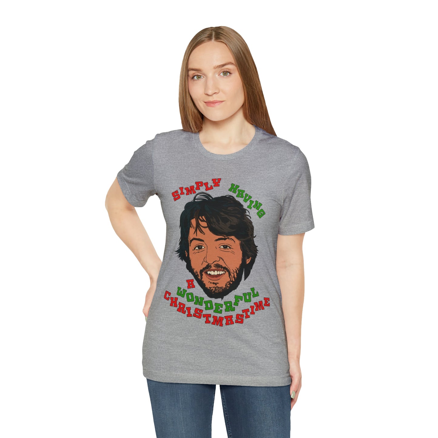 Paul McCartney - Wonderful Christmastime - Unisex Jersey Short Sleeve Tee