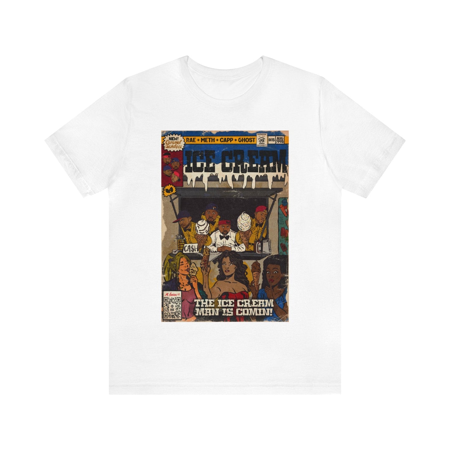 Raekwon- Ice Cream - Wu-Tang - Unisex Jersey Short Sleeve Tee