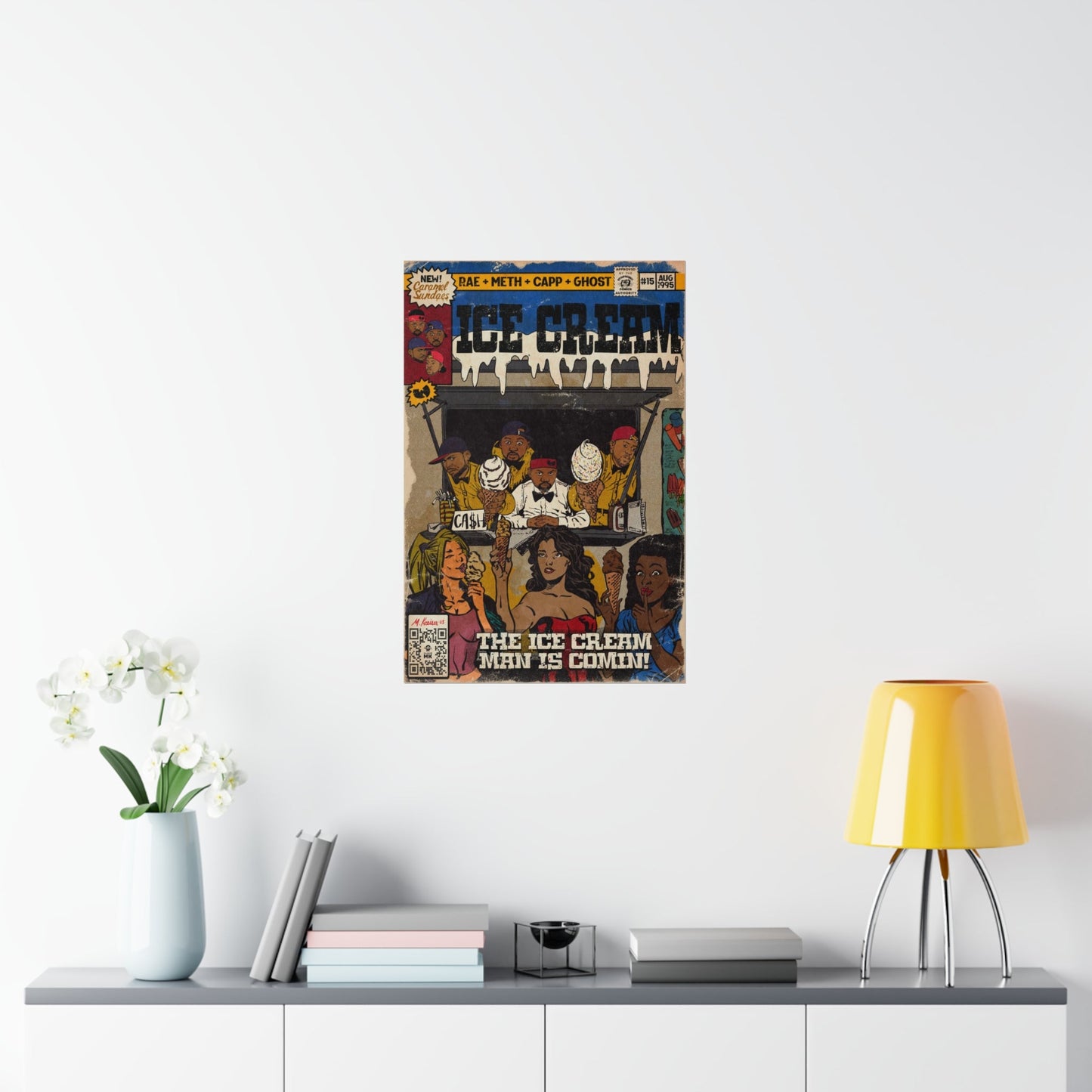 Raekwon- Ice Cream - Wu-Tang - Premium Matte Vertical Poster