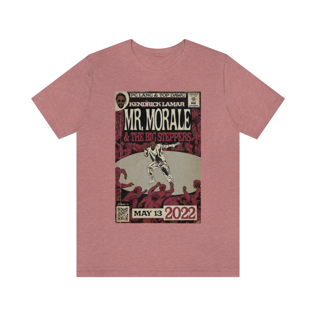 Kendrick Lamar - Mr. Morale & The Big Steppers - Comic Art -Unisex Jersey Short Sleeve Tee