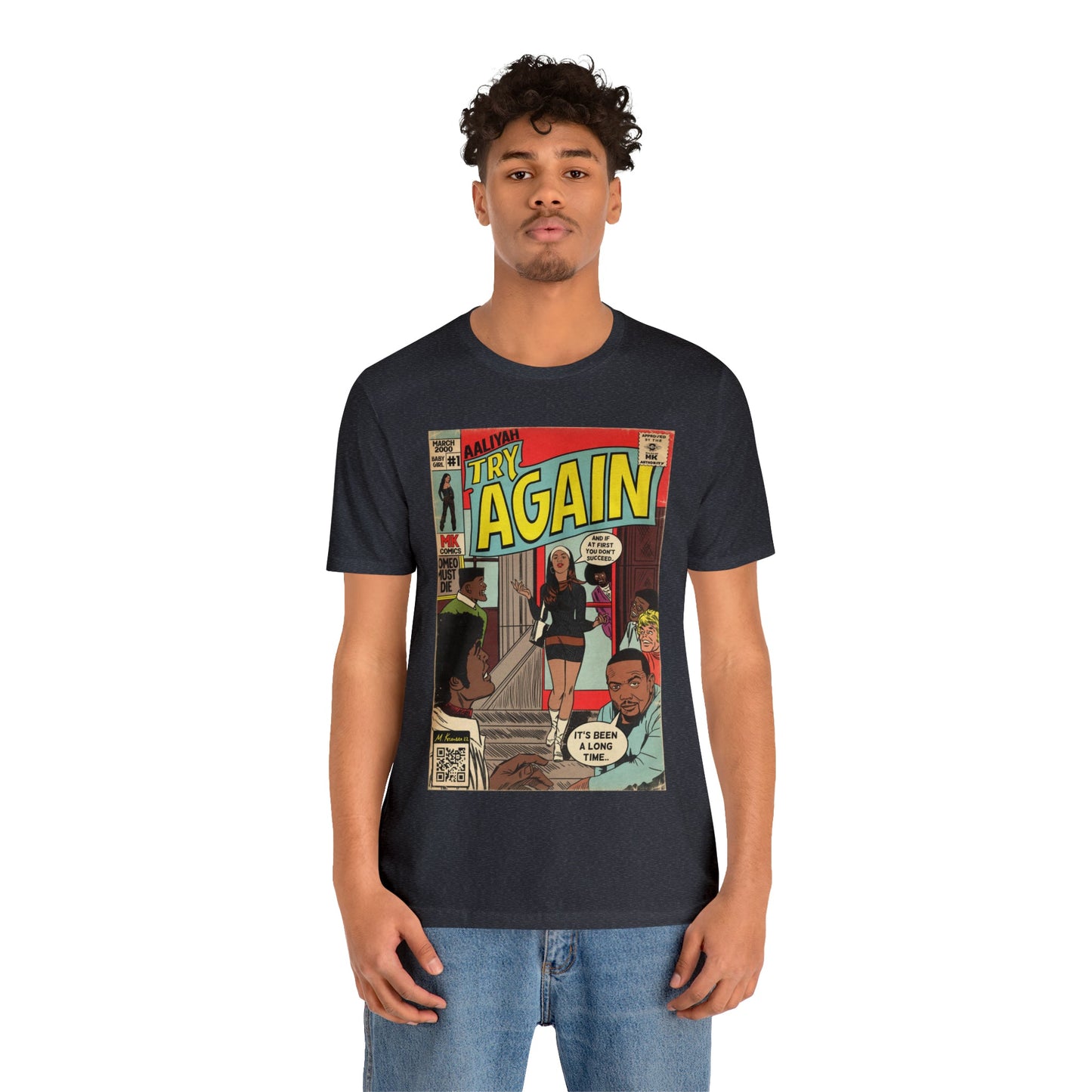 Aaliyah - Try Again - Unisex Jersey Short Sleeve Tee