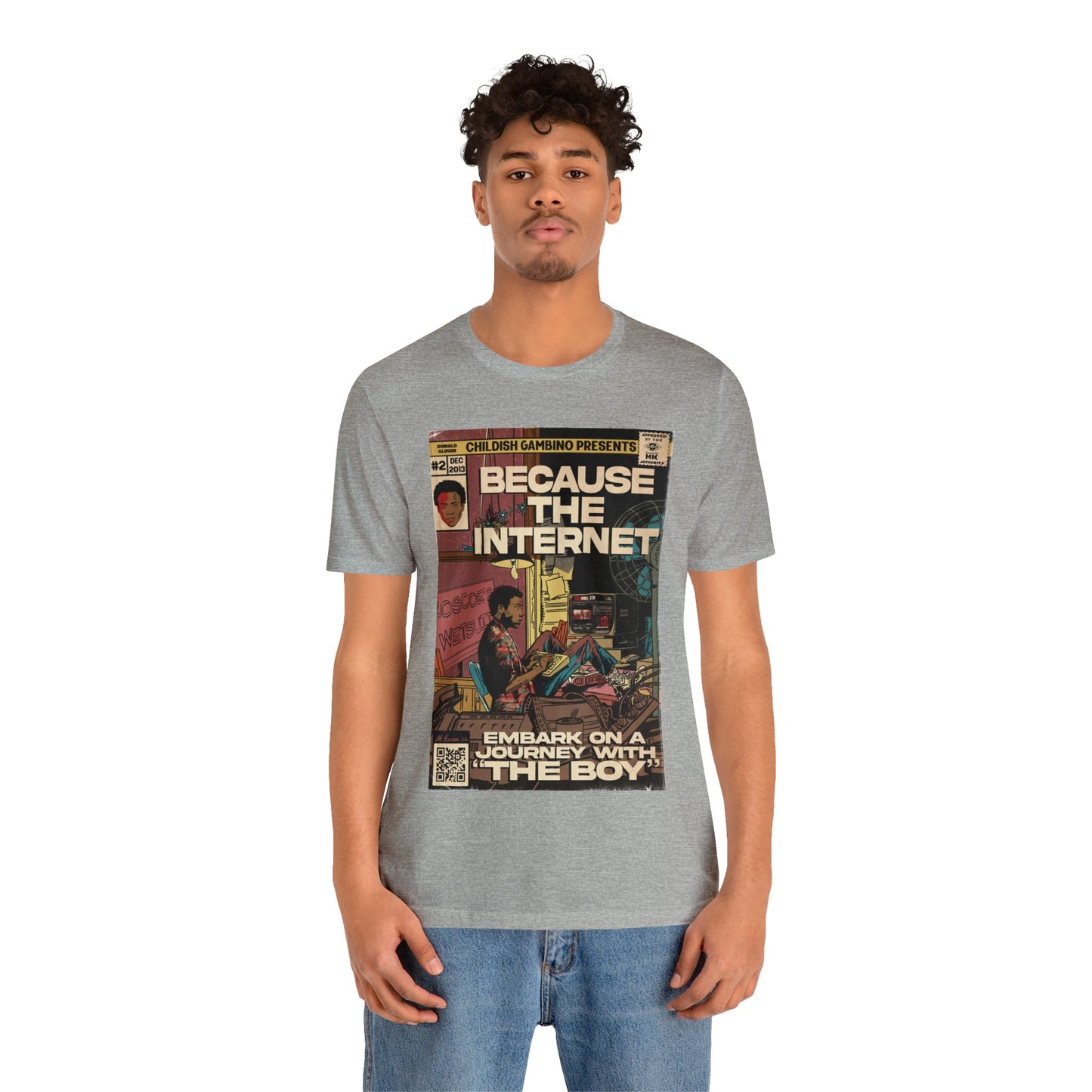 Childish Gambino- Because The Internet - Unisex Jersey Short Sleeve Tee