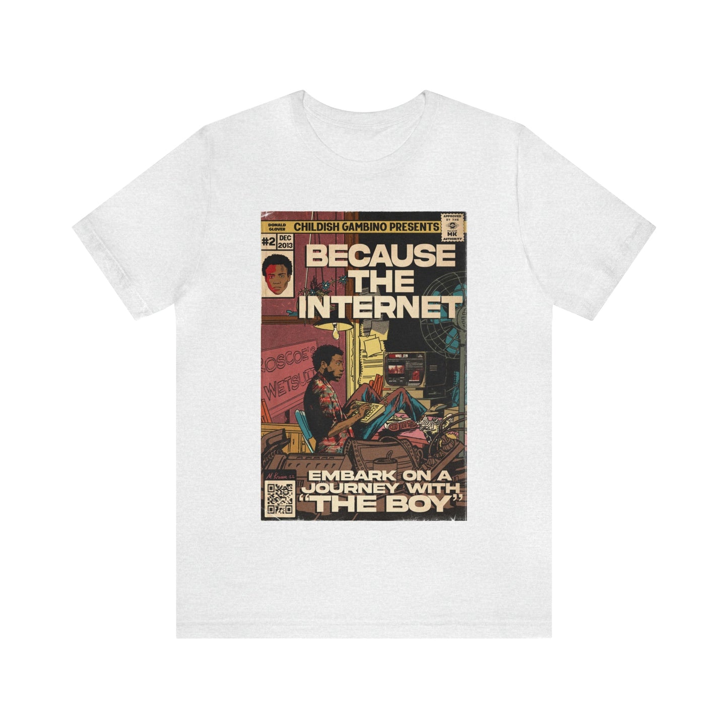 Childish Gambino- Because The Internet - Unisex Jersey Short Sleeve Tee