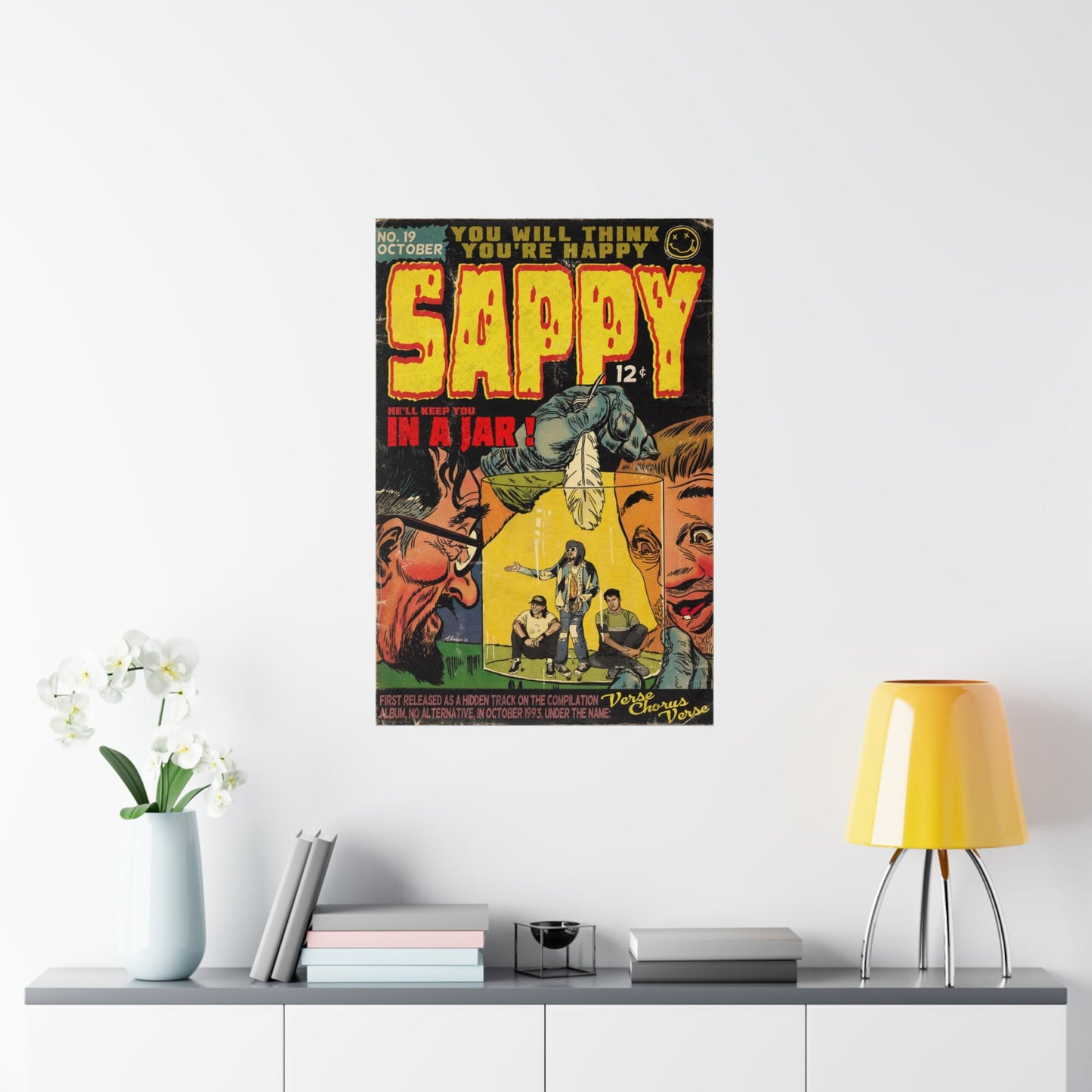 Nirvana - Sappy - Vertical Matte Poster