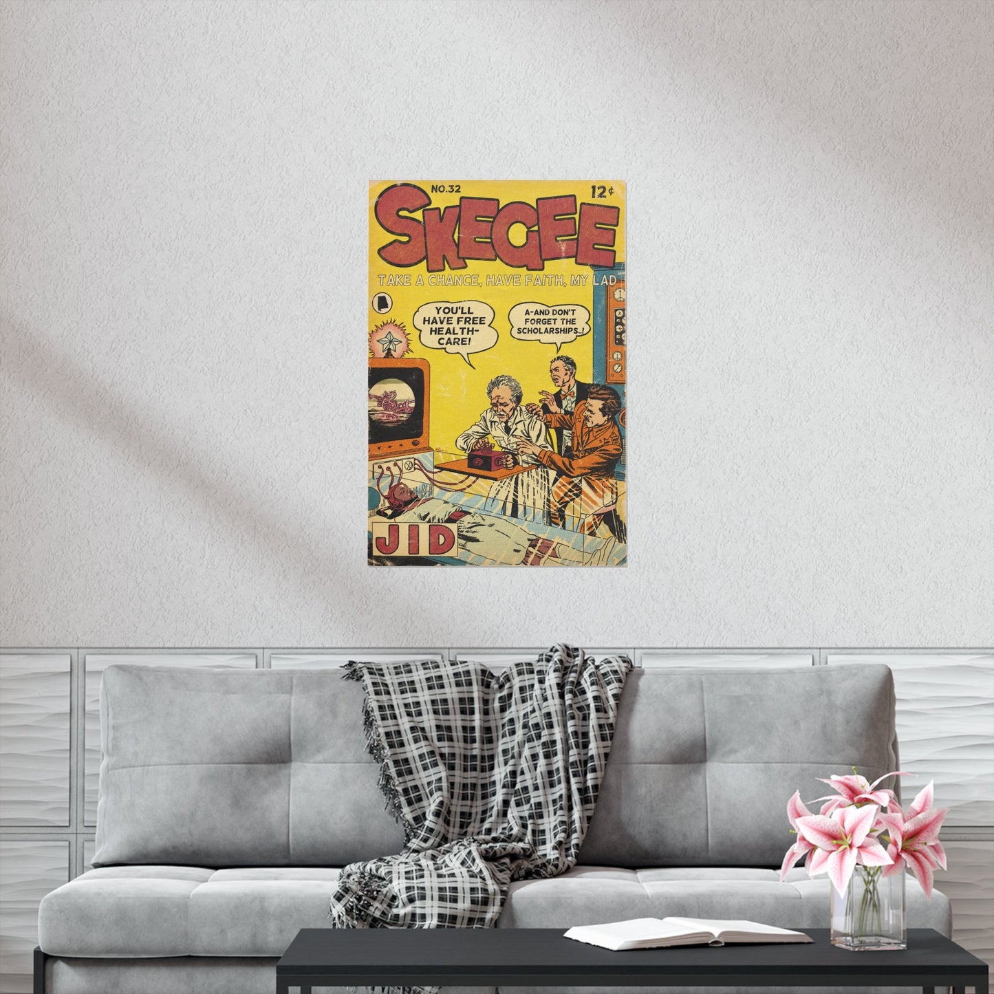 JID - Skegee - Vertical Matte Poster