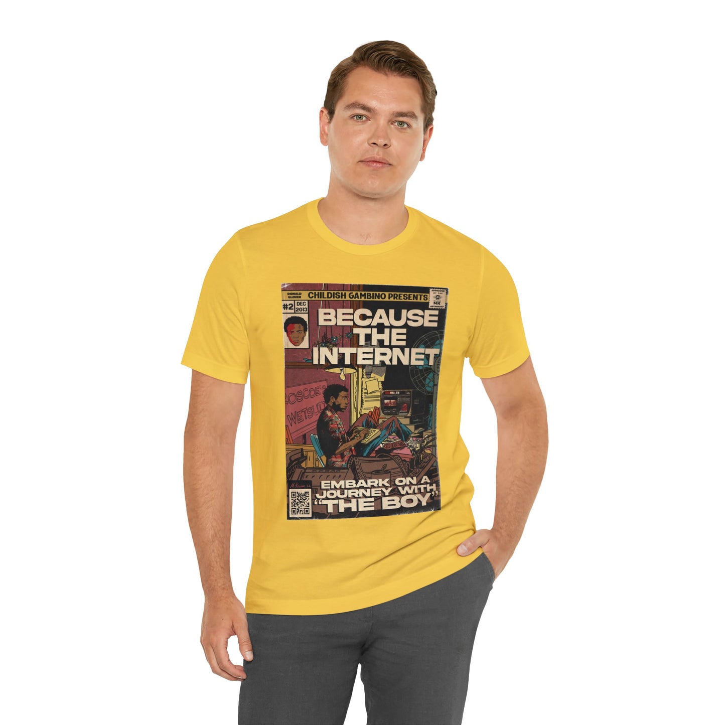 Childish Gambino- Because The Internet - Unisex Jersey Short Sleeve Tee