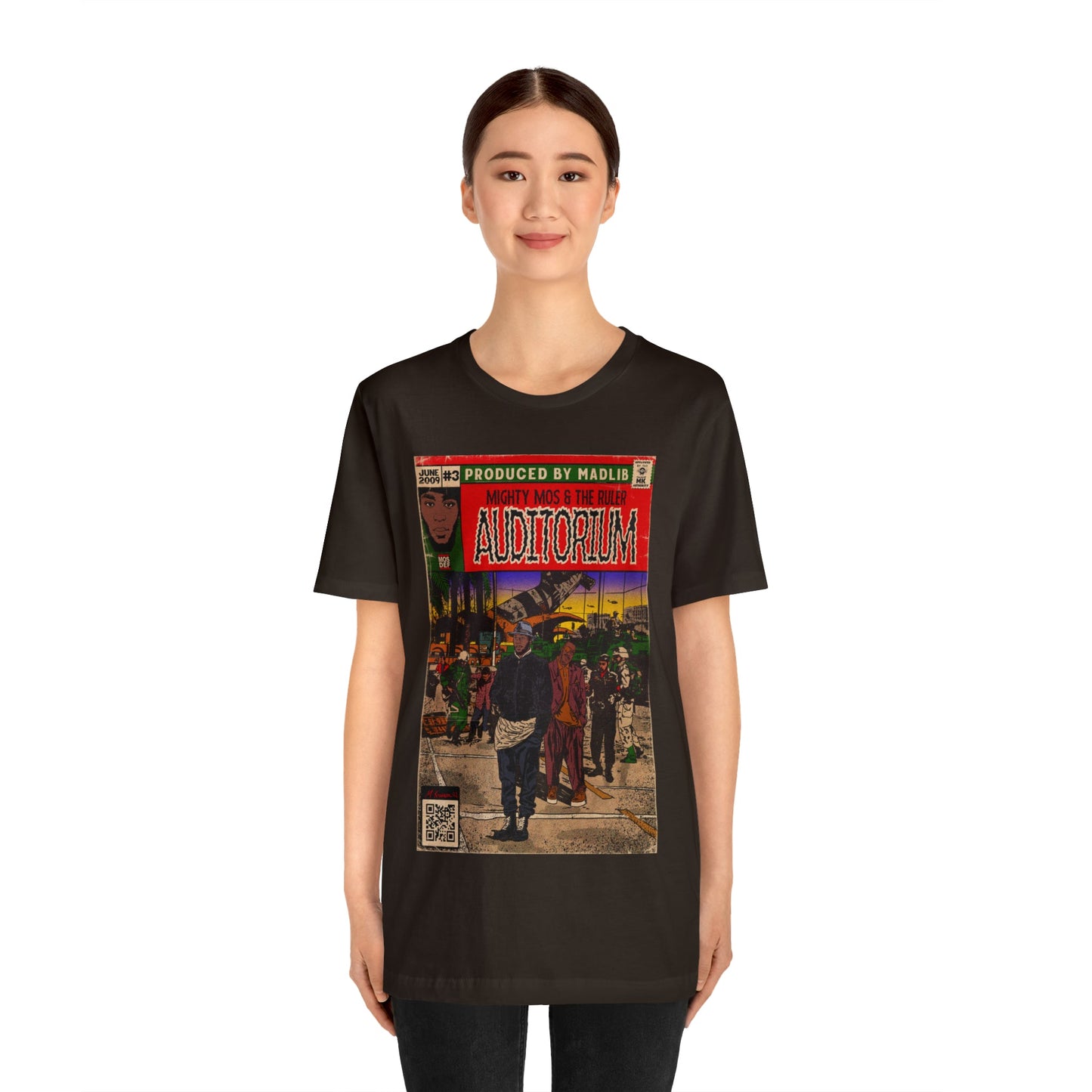 Mos Def & Slick Rick - Auditorium- Unisex Jersey Short Sleeve Tee