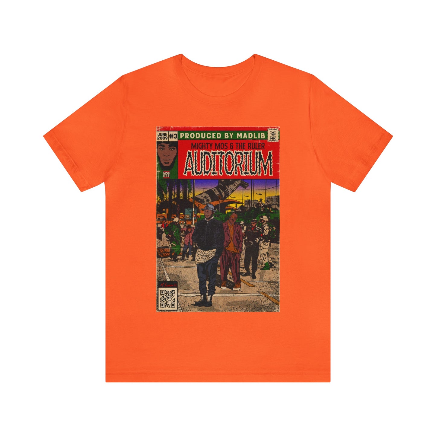 Mos Def & Slick Rick - Auditorium- Unisex Jersey Short Sleeve Tee