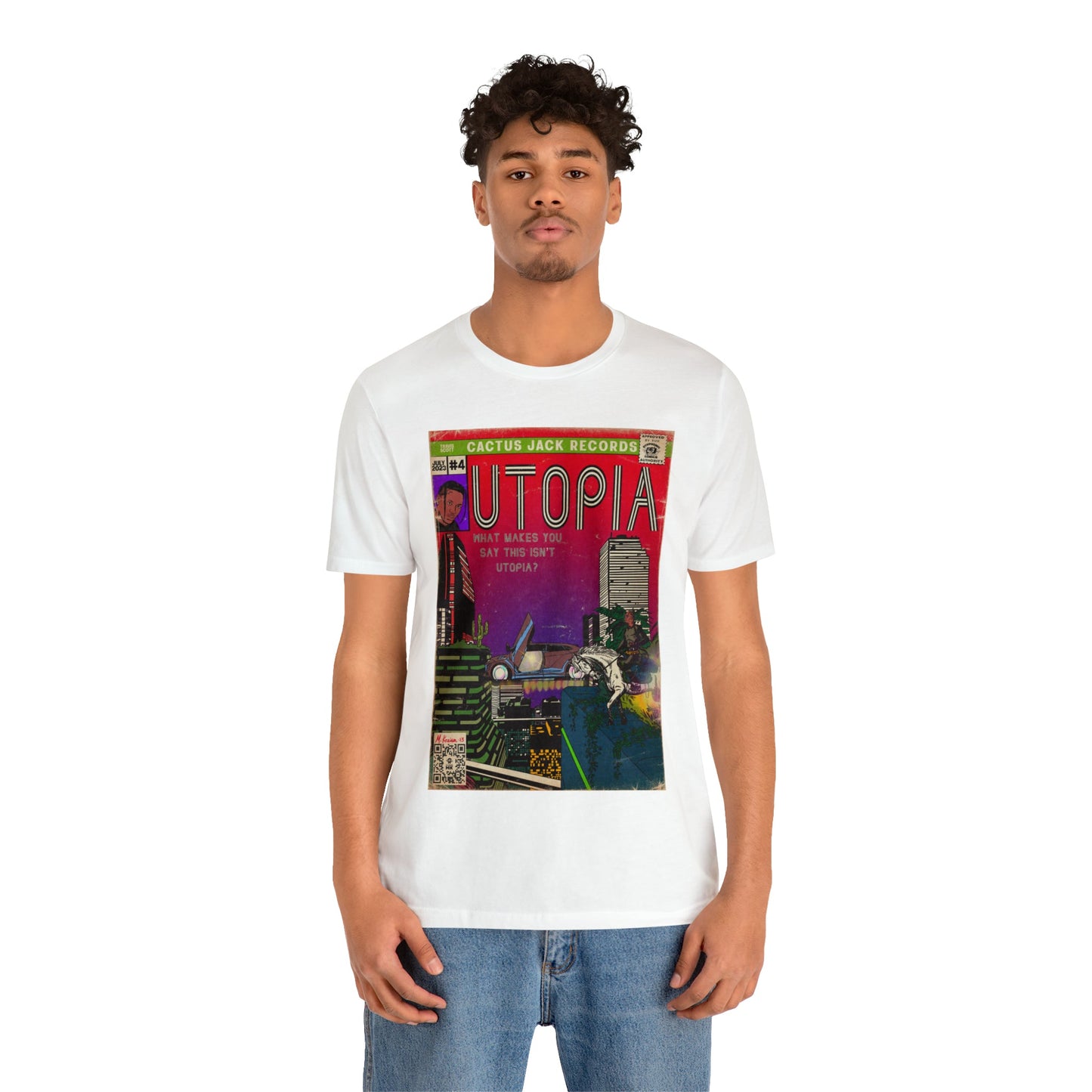 Travis Scott - Utopia - Unisex Jersey Short Sleeve Tee