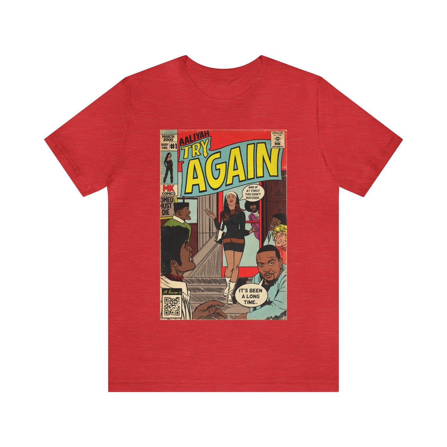 Aaliyah - Try Again - Unisex Jersey Short Sleeve Tee