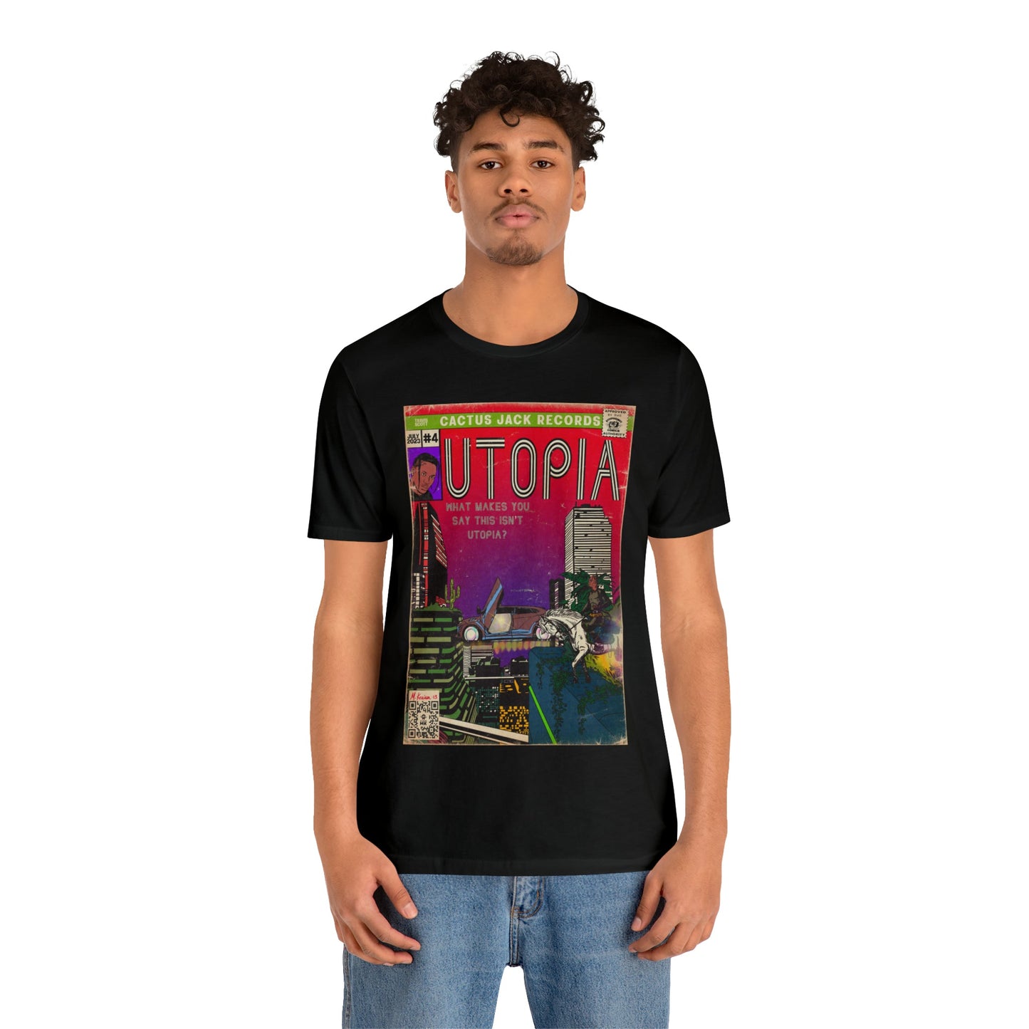 Travis Scott - Utopia - Unisex Jersey Short Sleeve Tee