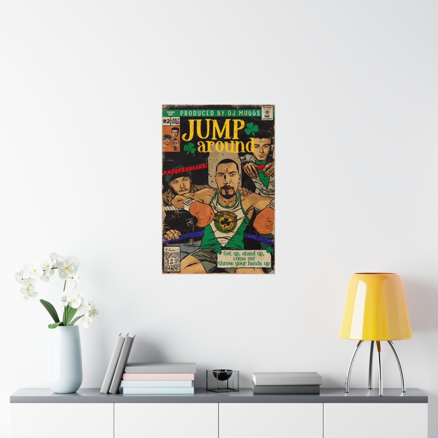 House of Pain - Jump Around -  Vertical Matte Poster