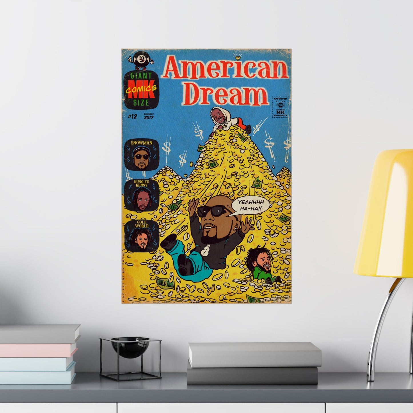 Jeezy, Cole & Kendrick - American Dream - Matte Vertical Posters