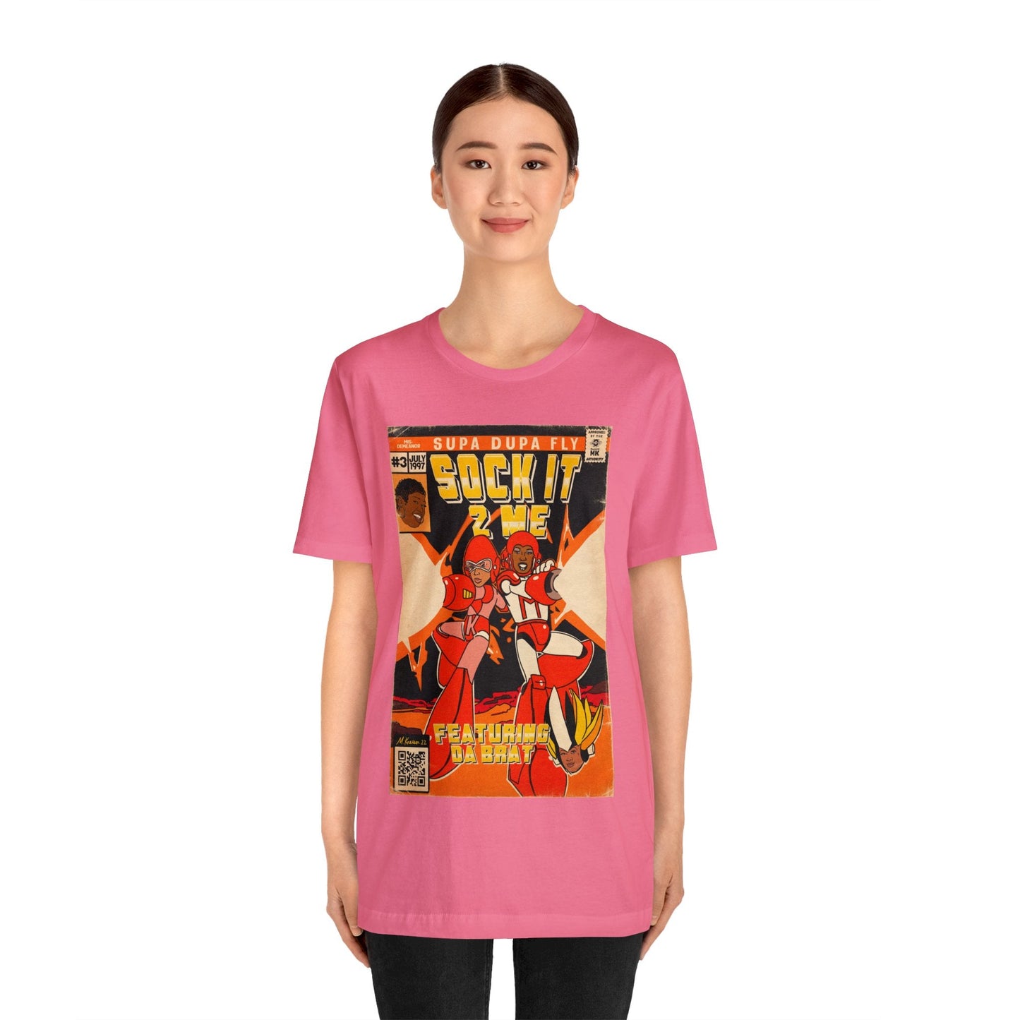 Missy Elliot, Da Brat, & Lil Kim - Sock It To Me - Unisex Jersey Short Sleeve Tee