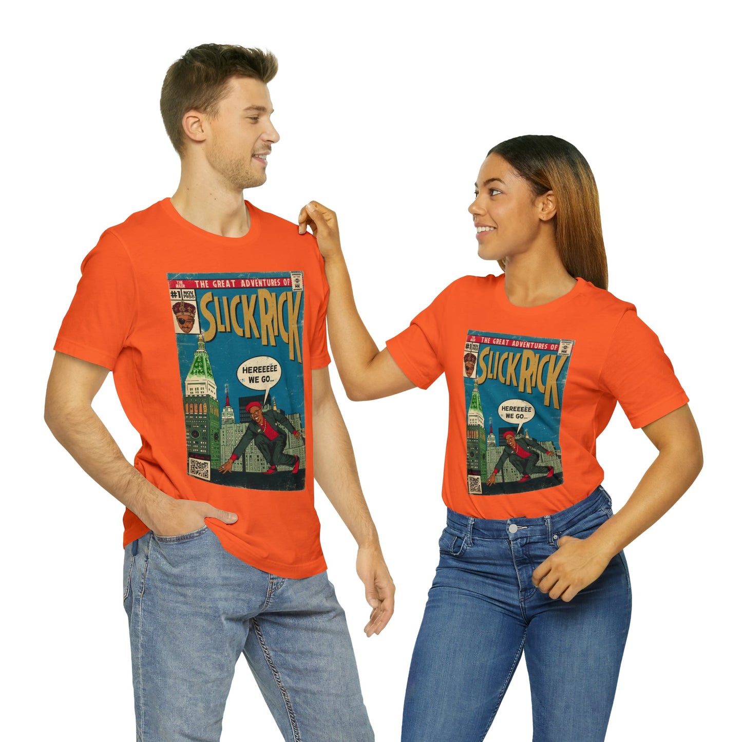 The Great Adventures of Slick Rick - Comic Art - Unisex Jersey Short Sleeve Tee