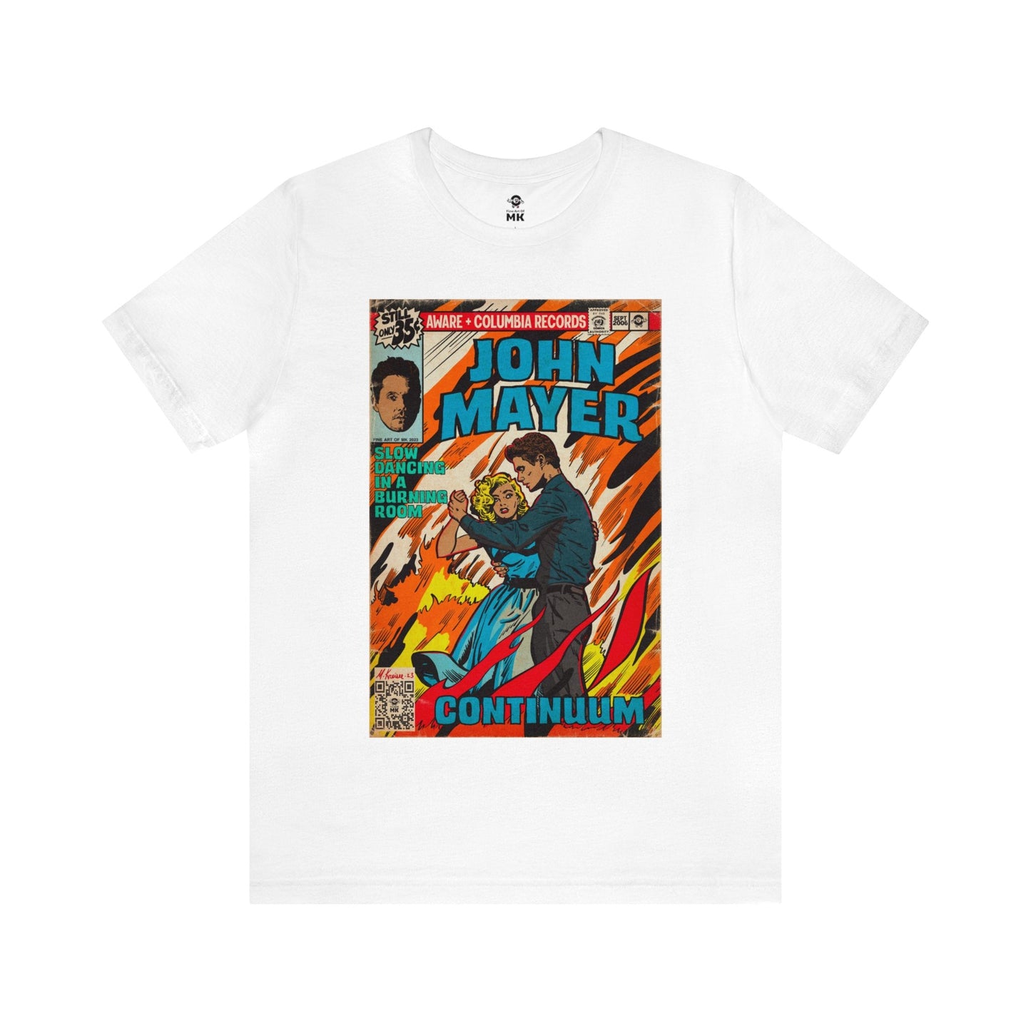 John Mayer - Slow Dancing in a Burning Room - Unisex Jersey Short Sleeve Tee