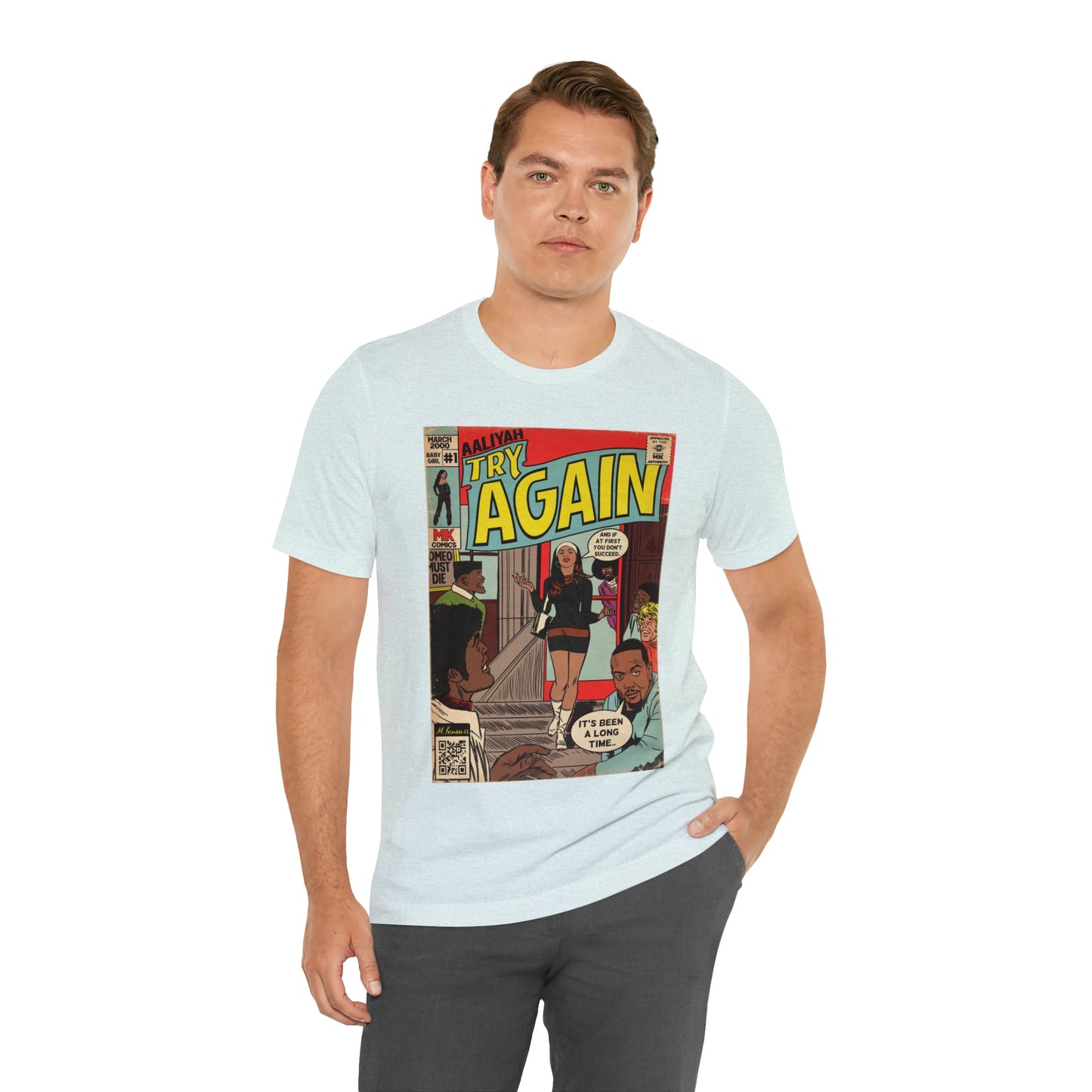 Aaliyah - Try Again - Unisex Jersey Short Sleeve Tee