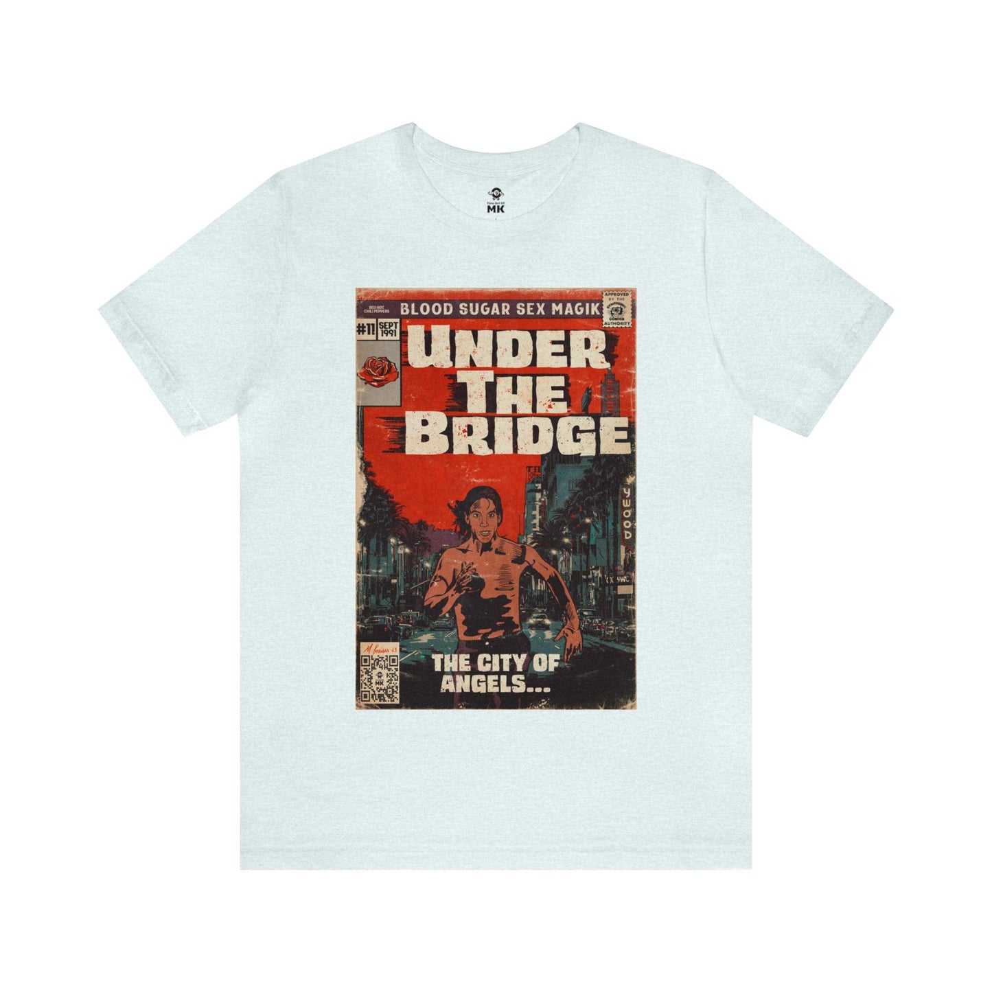 Red Hot Chili Peppers- Under The Bridge - Unisex Jersey Short Sleeve Tee