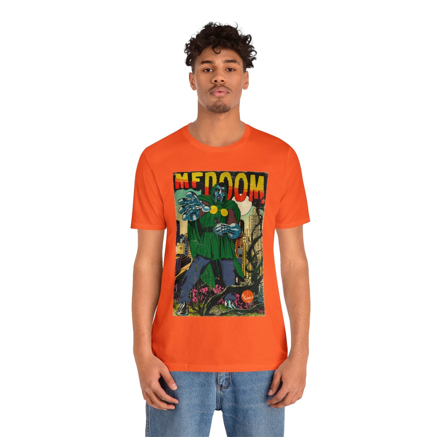 MF DOOM - Comic Book Art - Unisex Jersey T-Shirt