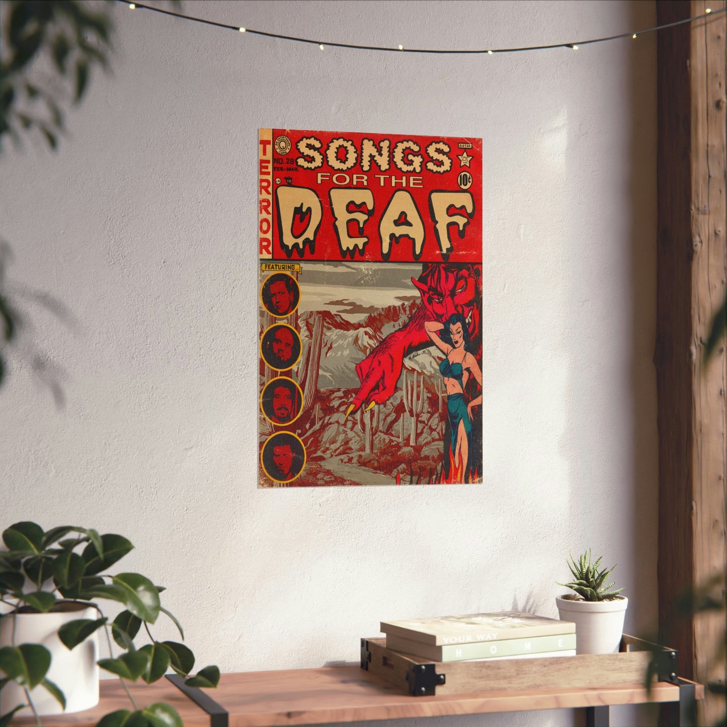 Queens Of The Stone Age - Songs For The Deaf - QOTSA - Vertical Matte Poster