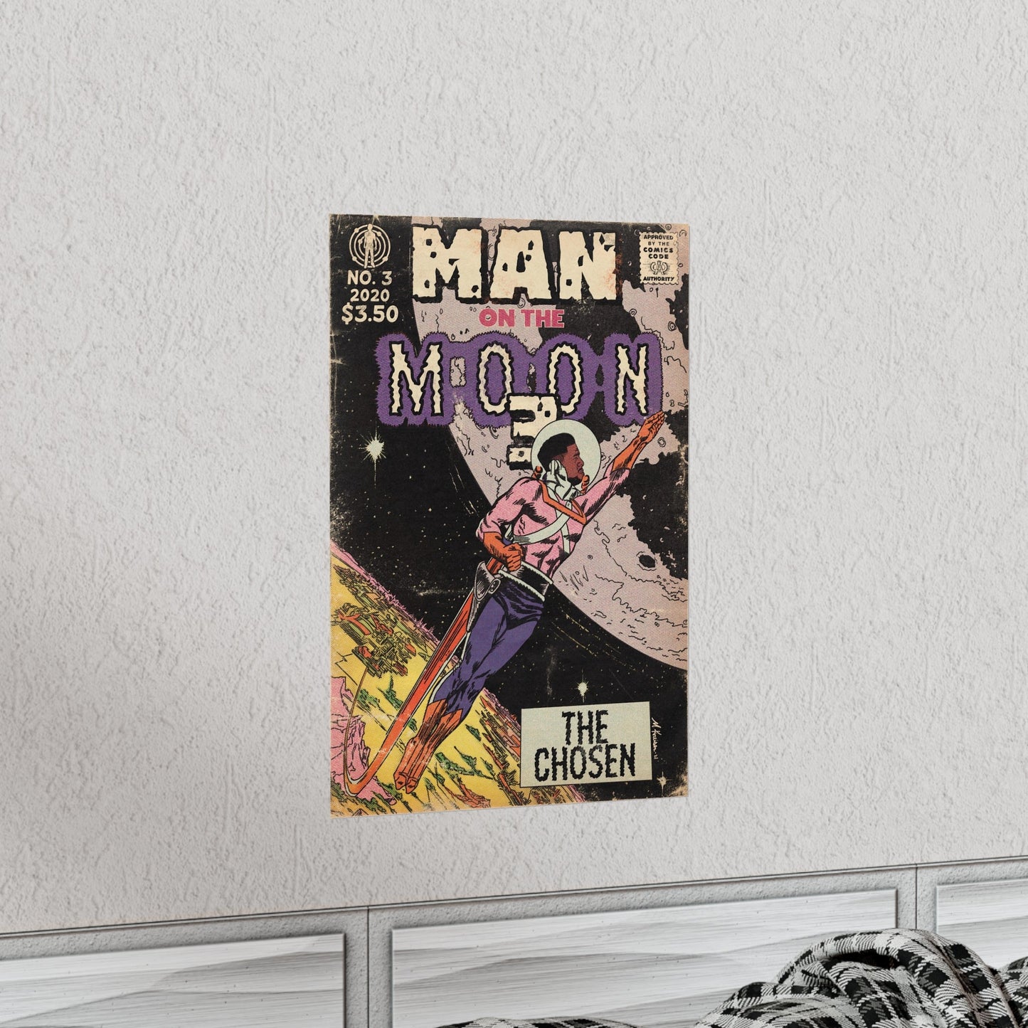 Kid Cudi - Man On The Moon 3 -Vertical Matte Poster