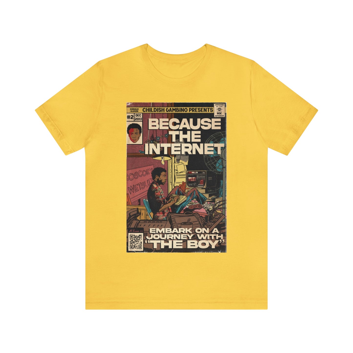 Childish Gambino- Because The Internet - Unisex Jersey Short Sleeve Tee