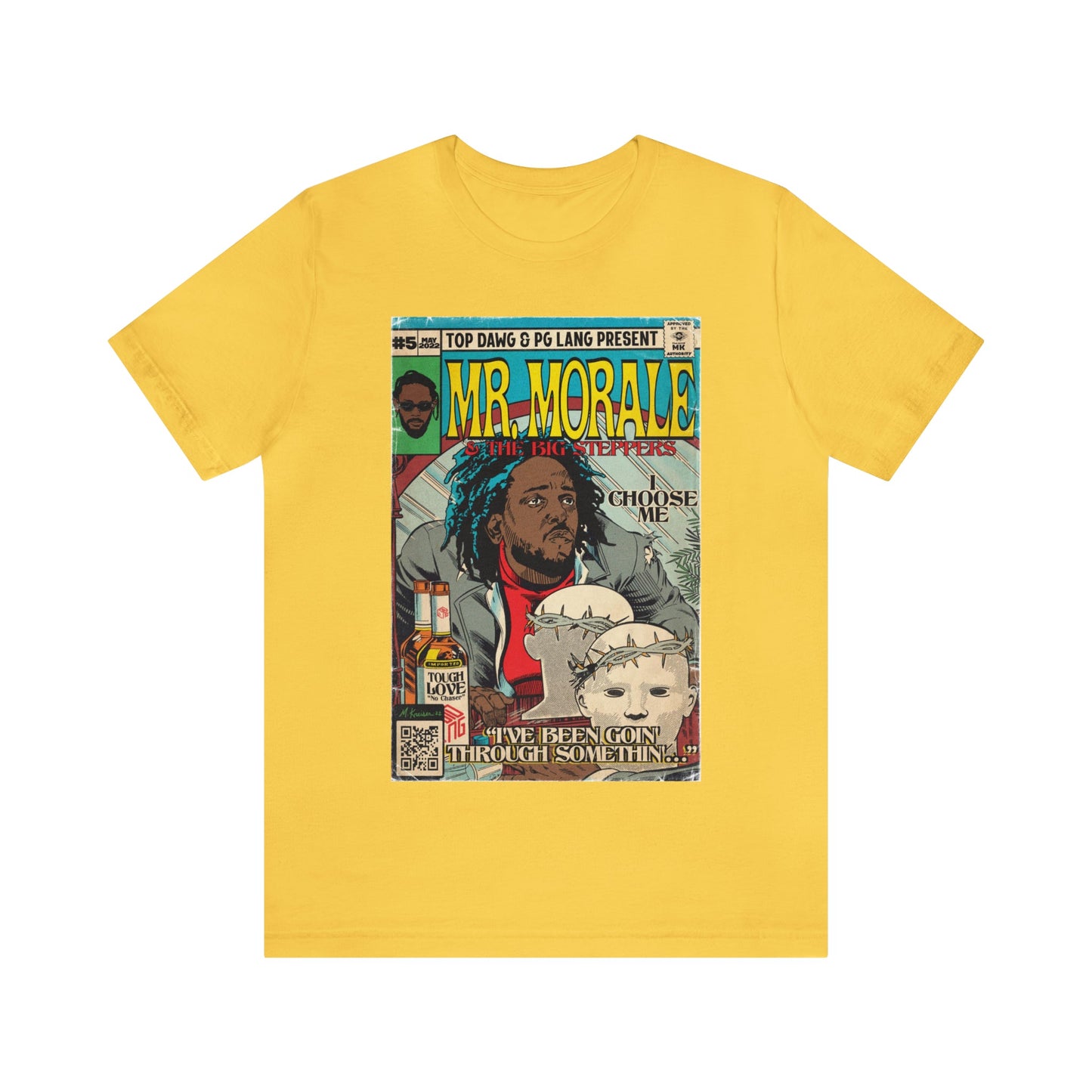 Kendrick Lamar- Mr. Morale & The Big Steppers- Unisex Jersey Short Sleeve Tee