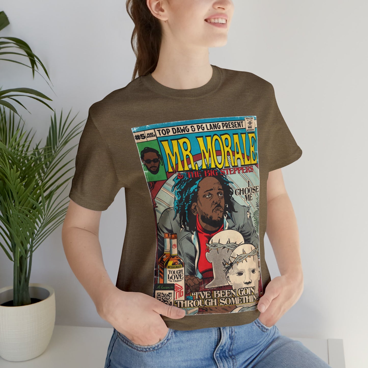 Kendrick Lamar- Mr. Morale & The Big Steppers- Unisex Jersey Short Sleeve Tee