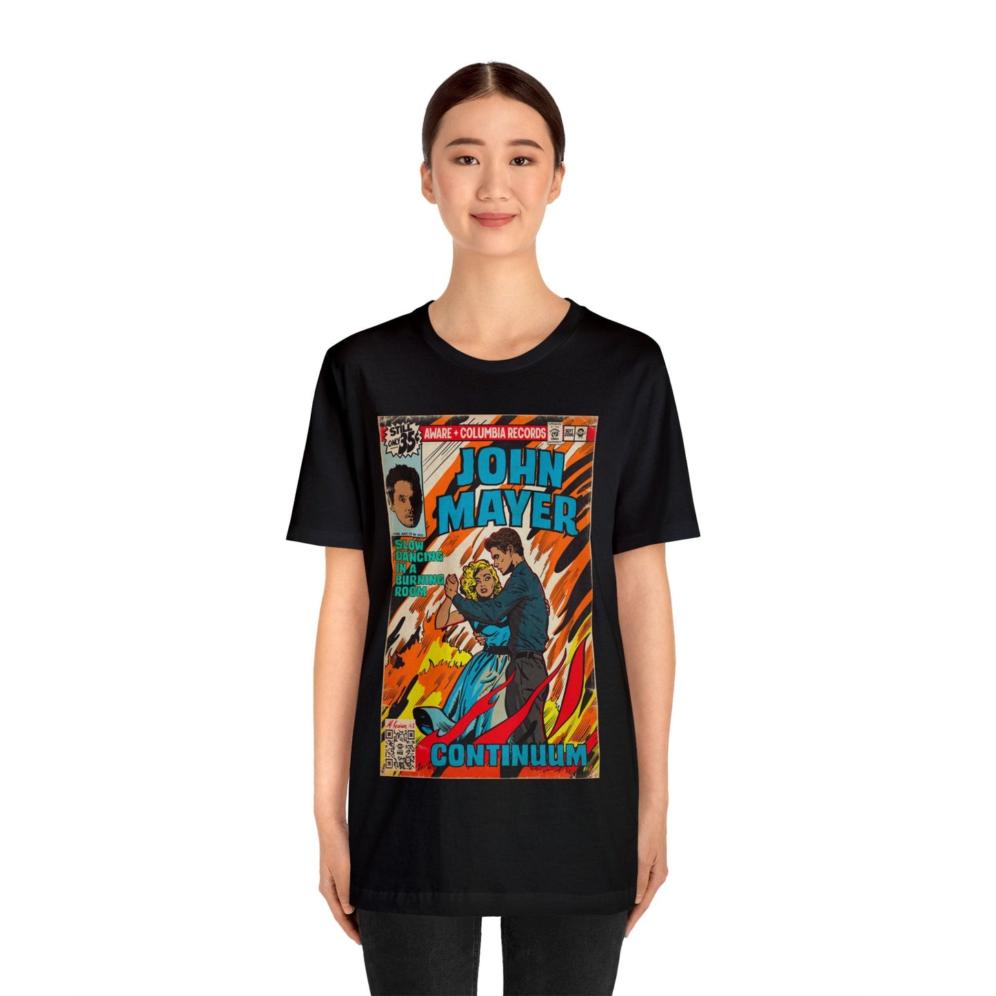 John Mayer - Slow Dancing in a Burning Room - Unisex Jersey Short Sleeve Tee