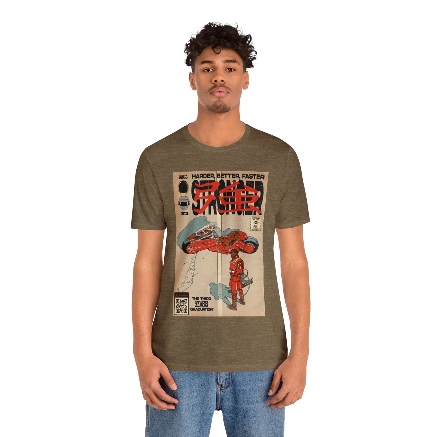 Kanye West - Stronger - Unisex Jersey Short Sleeve Tee