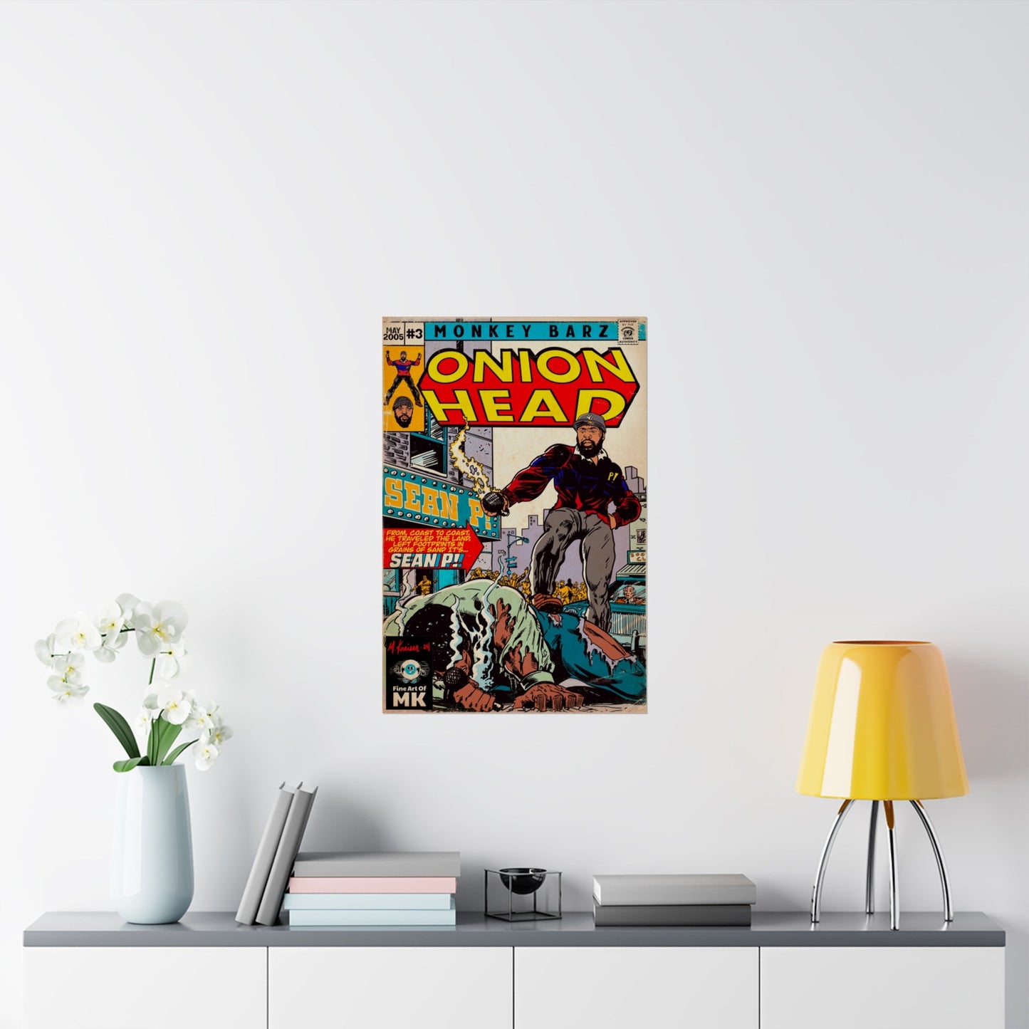 Sean Price - Onion Head - Matte Vertical Posters