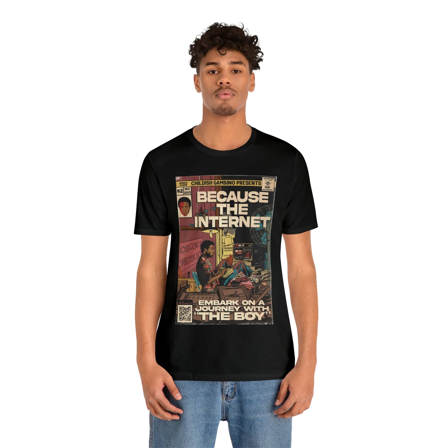 Childish Gambino- Because The Internet - Unisex Jersey Short Sleeve Tee