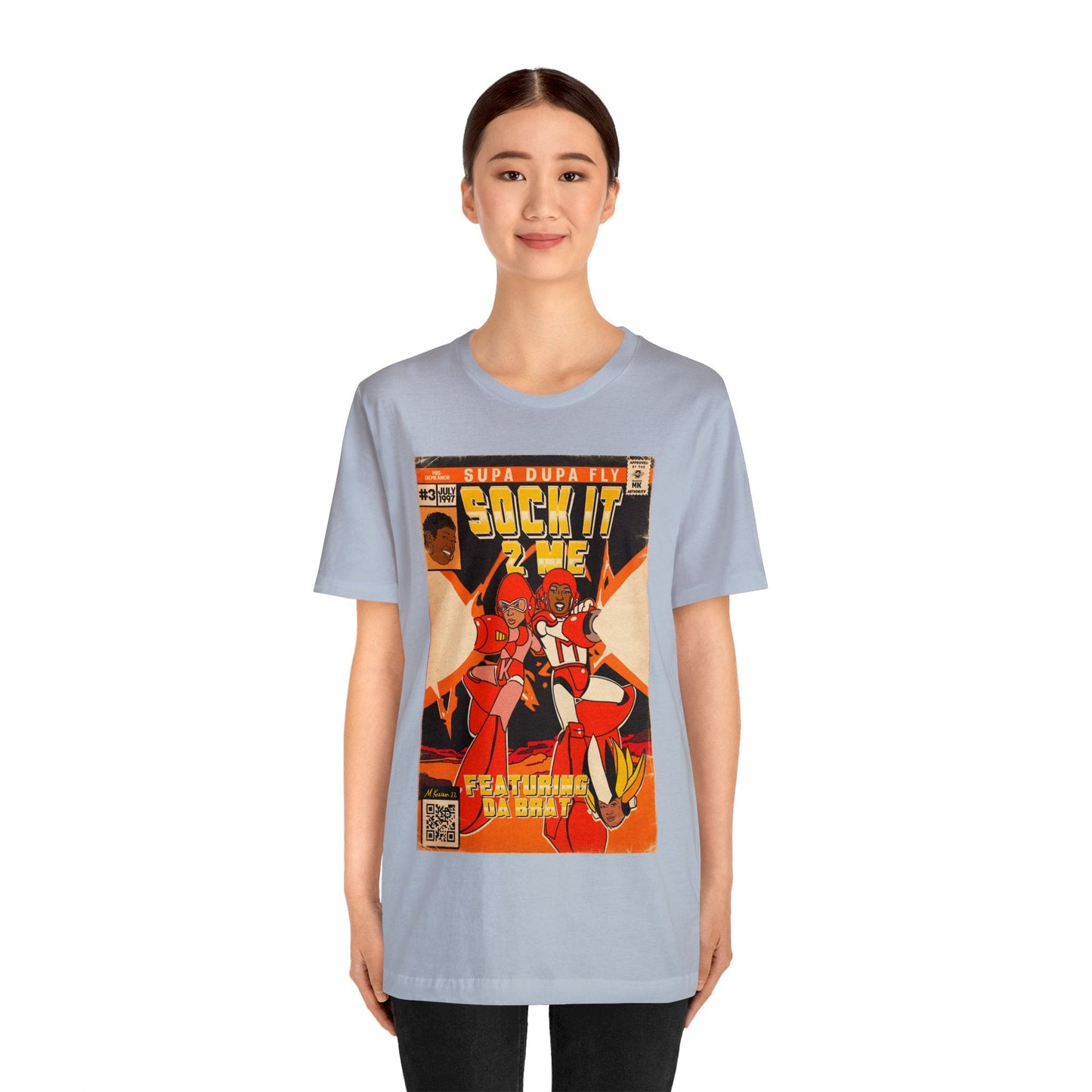 Missy Elliot, Da Brat, & Lil Kim - Sock It To Me - Unisex Jersey Short Sleeve Tee