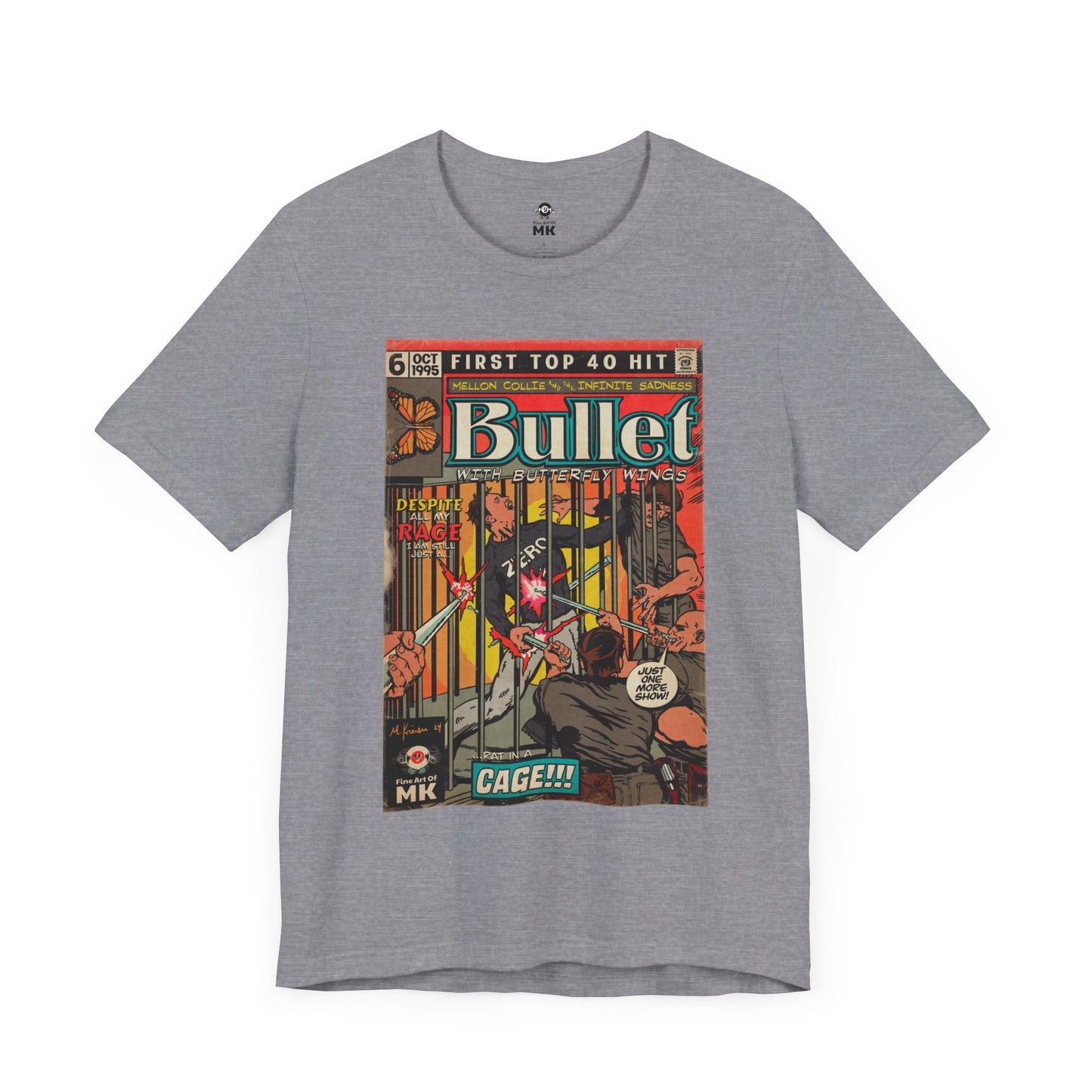 Smashing Pumpkins - Bullet With Butterfly Wings - Unisex Jersey Short Sleeve Tee